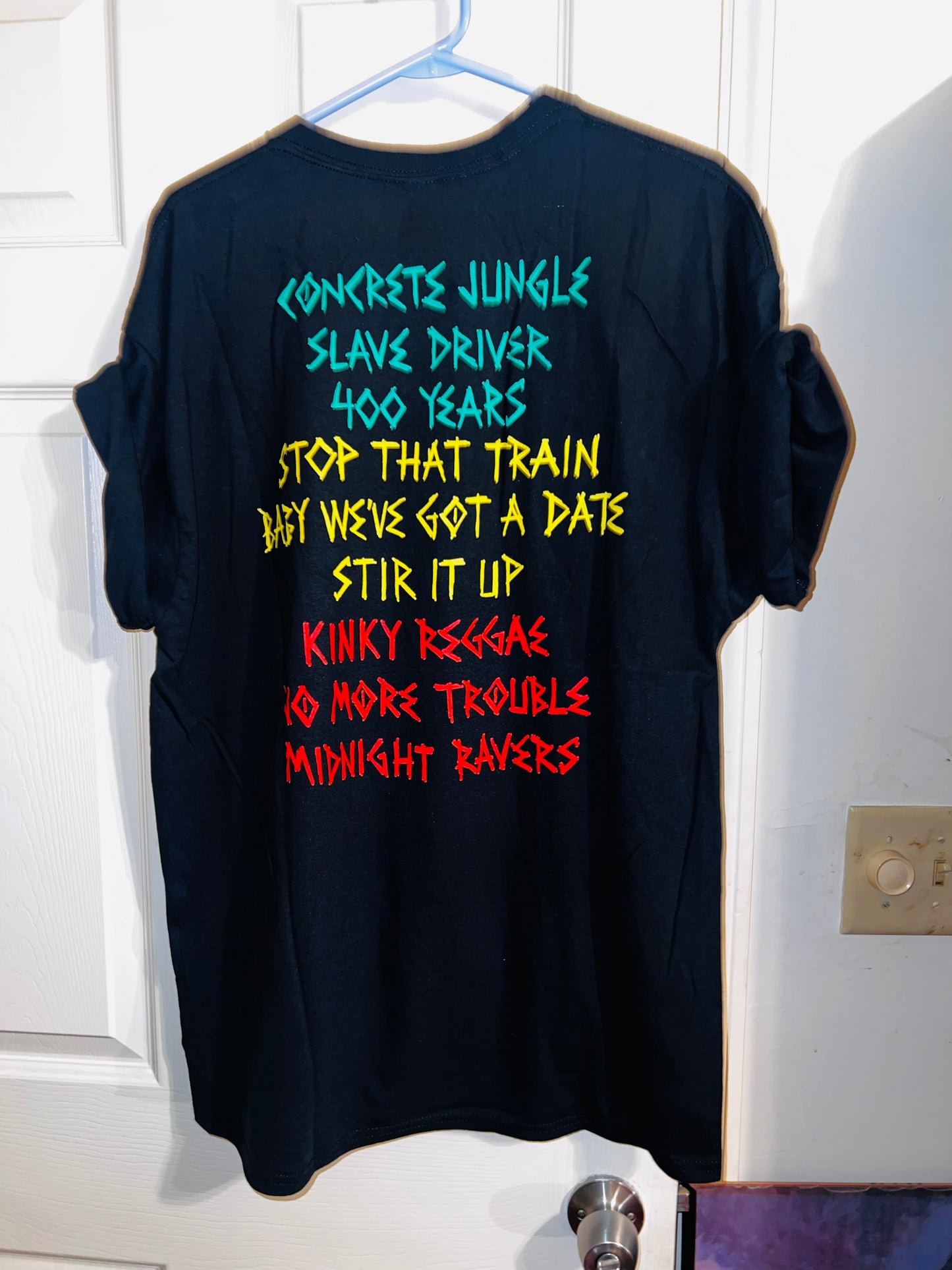Bob Marley Double Sided Oversized Tee