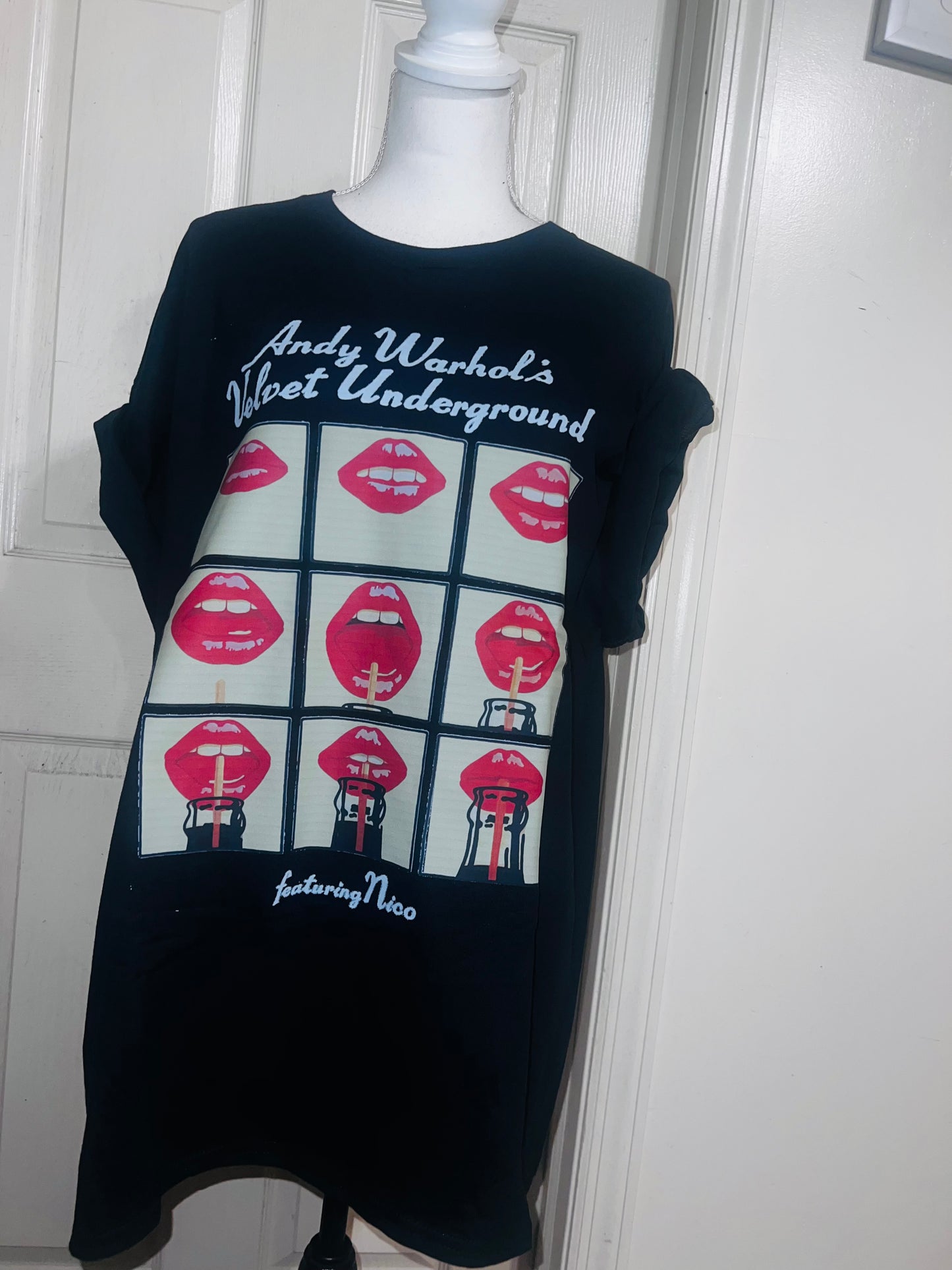The Velvet Underground and Nico Oversized Distressed Tee
