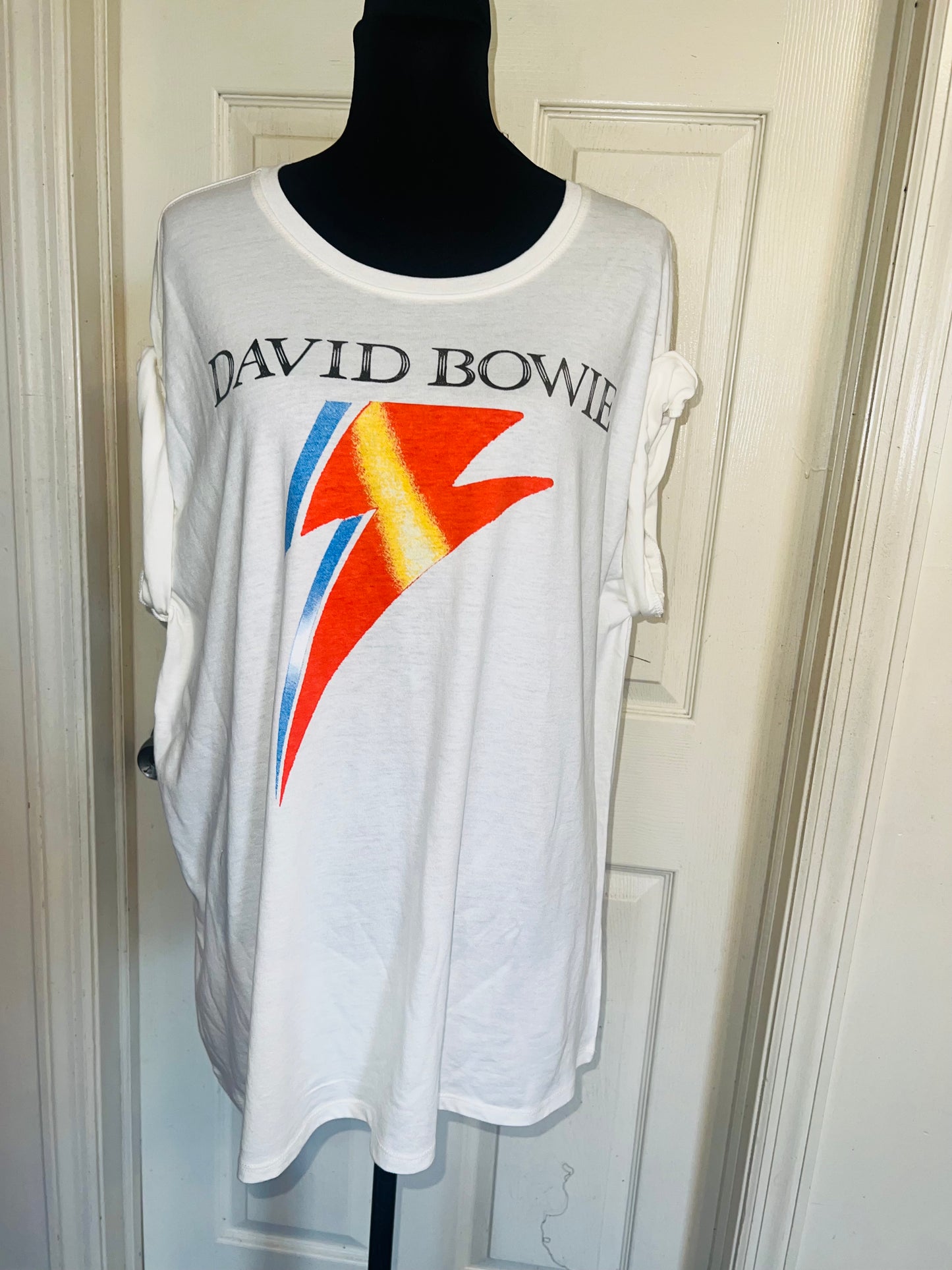 David Bowie Oversized Distressed Tee