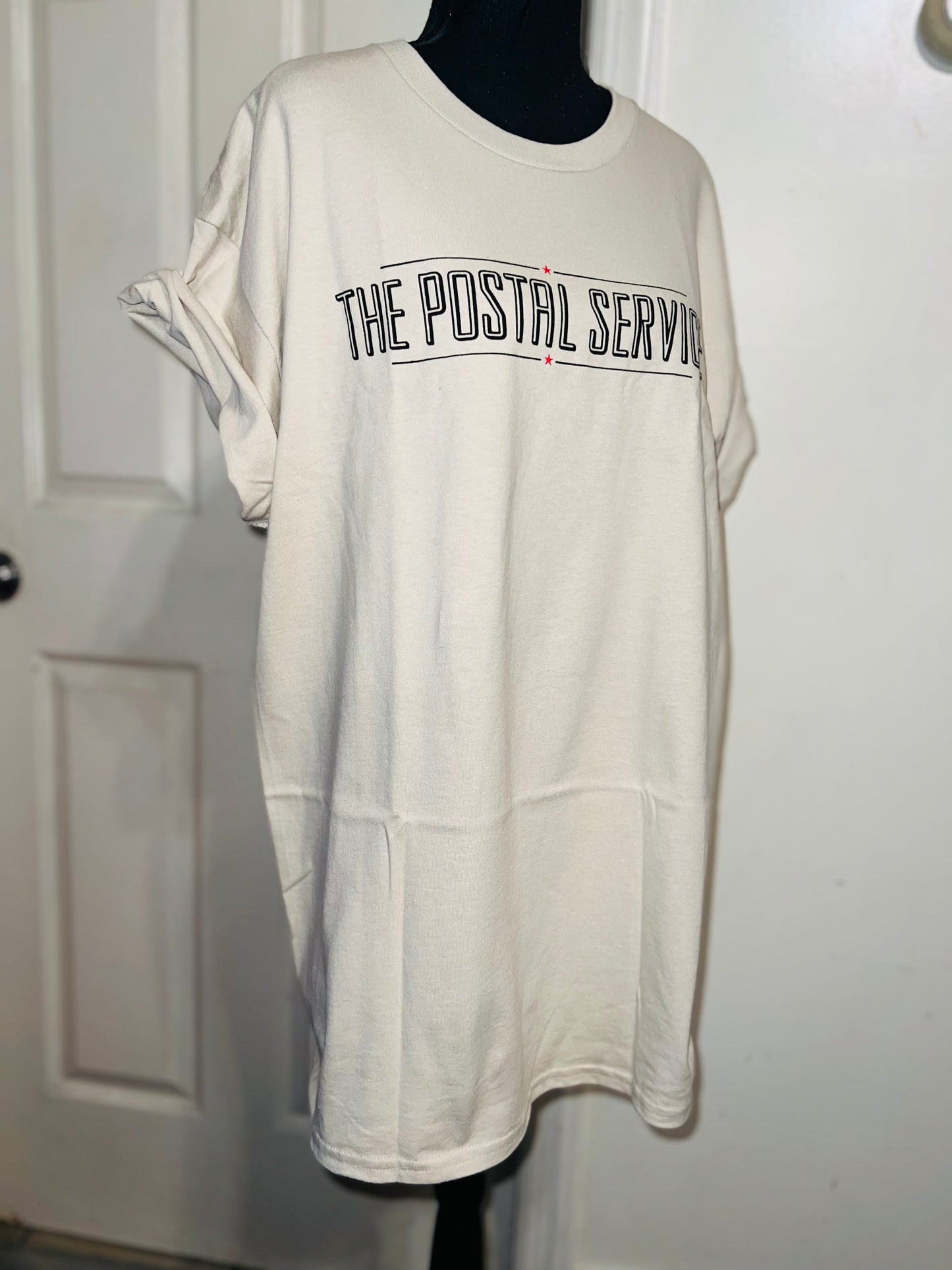 The Postal Service Oversized Distressed Tee
