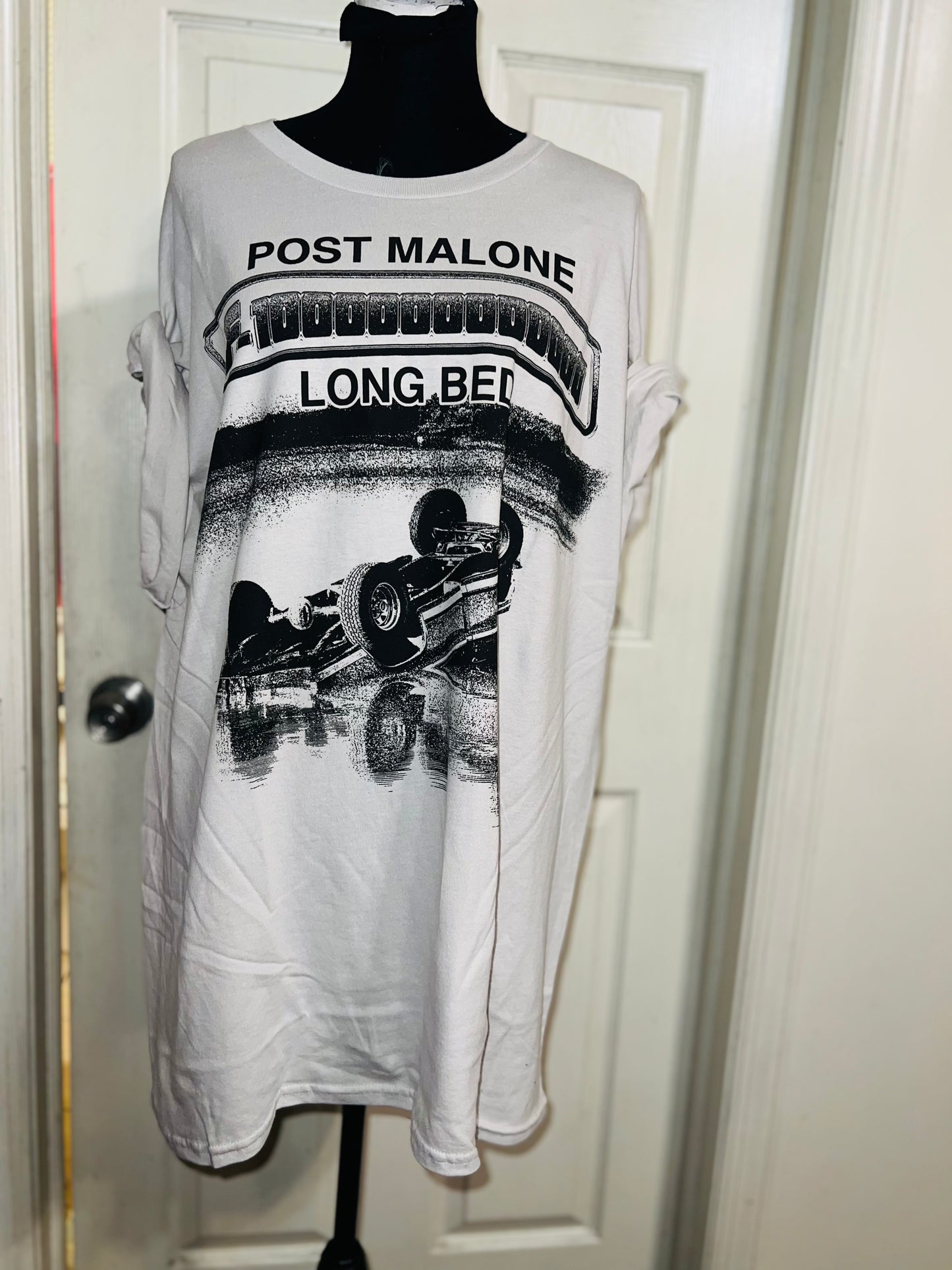 Post Malone Double Sided Oversized Distressed Tee