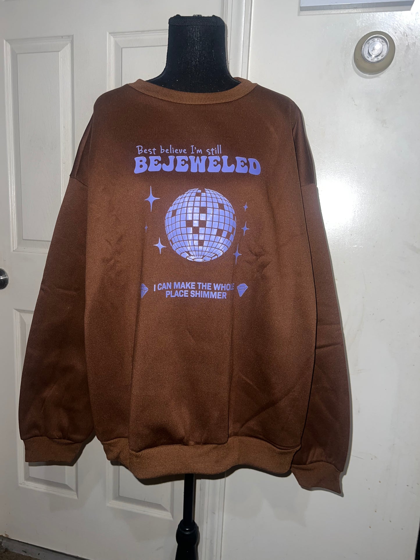 Taylor Swift Bejeweled Oversized Sweatshirt