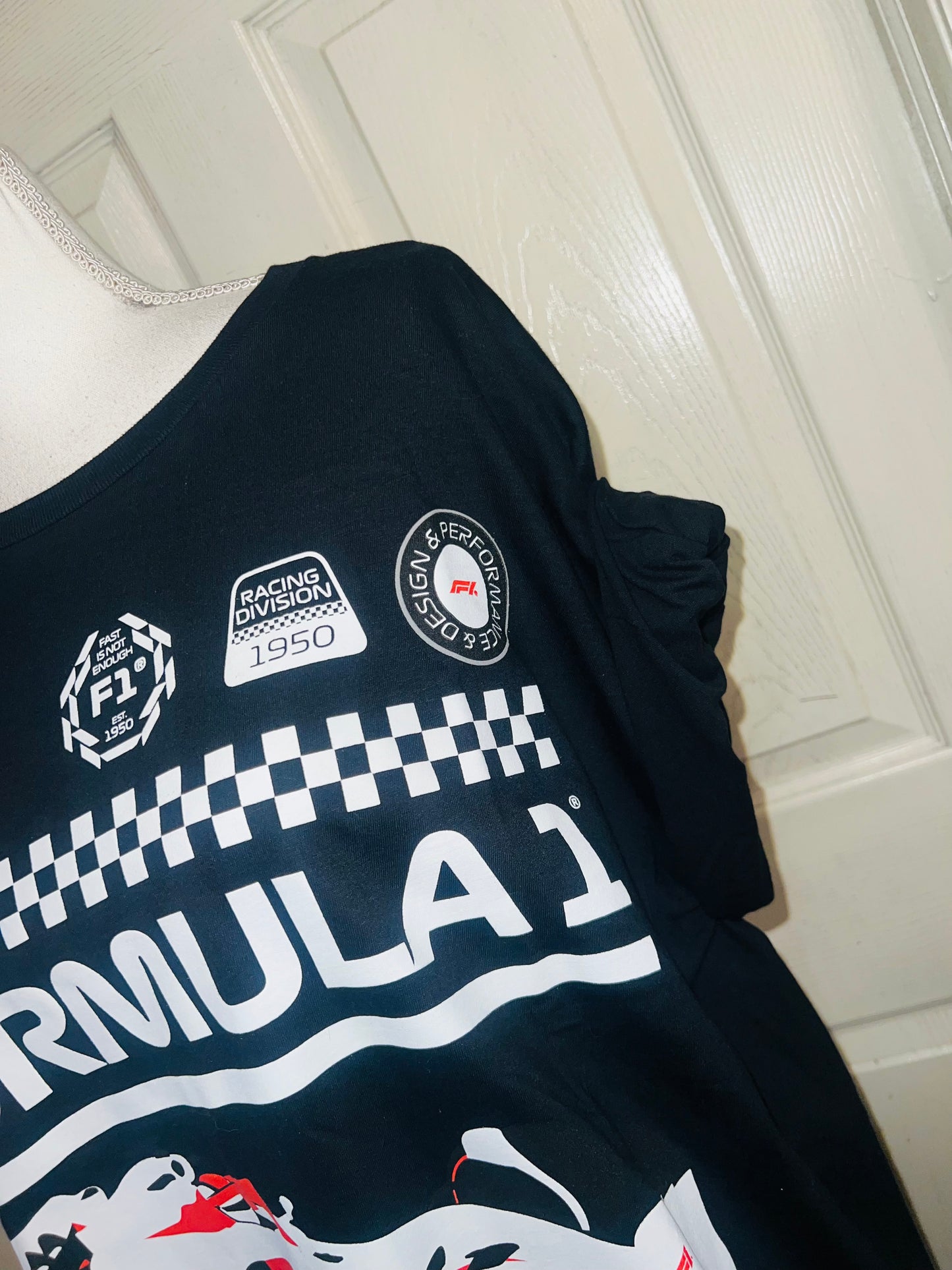 Formula 1 Oversized Distressed Tee