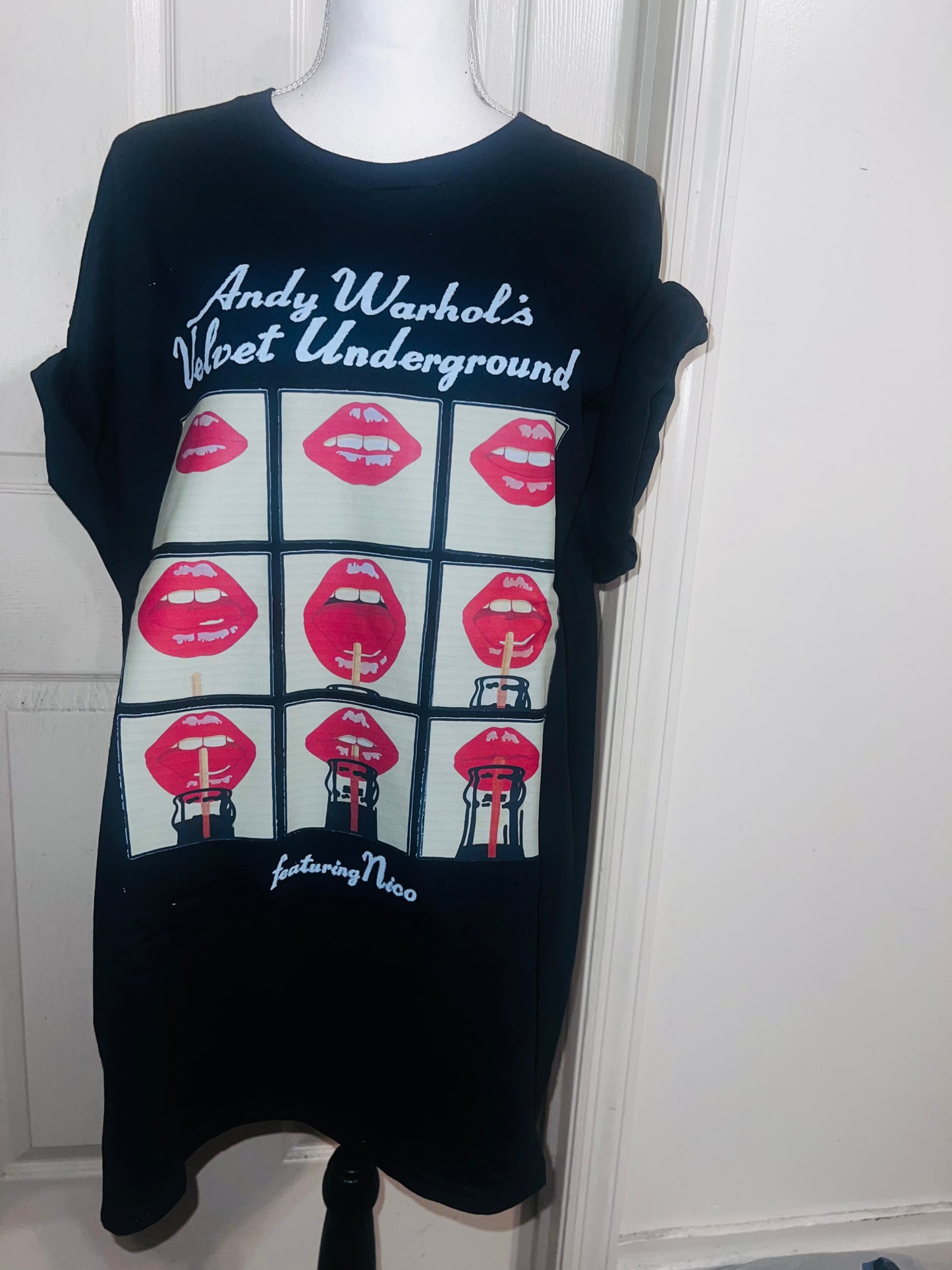 The Velvet Underground and Nico Oversized Distressed Tee