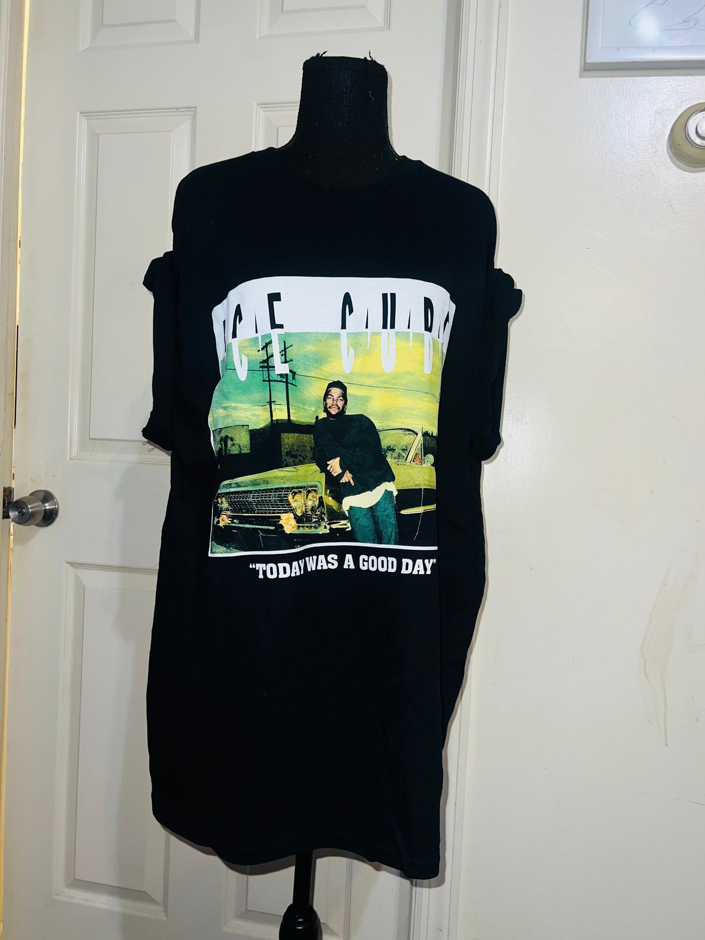 Ice Cube Oversized Distressed Tee