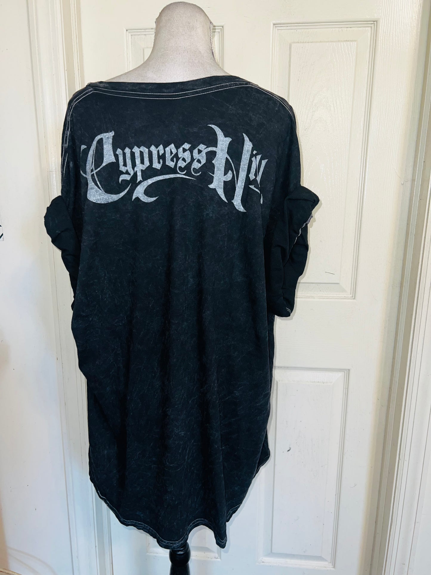 Cypress Hill Double Sided Oversized Distressed Tee