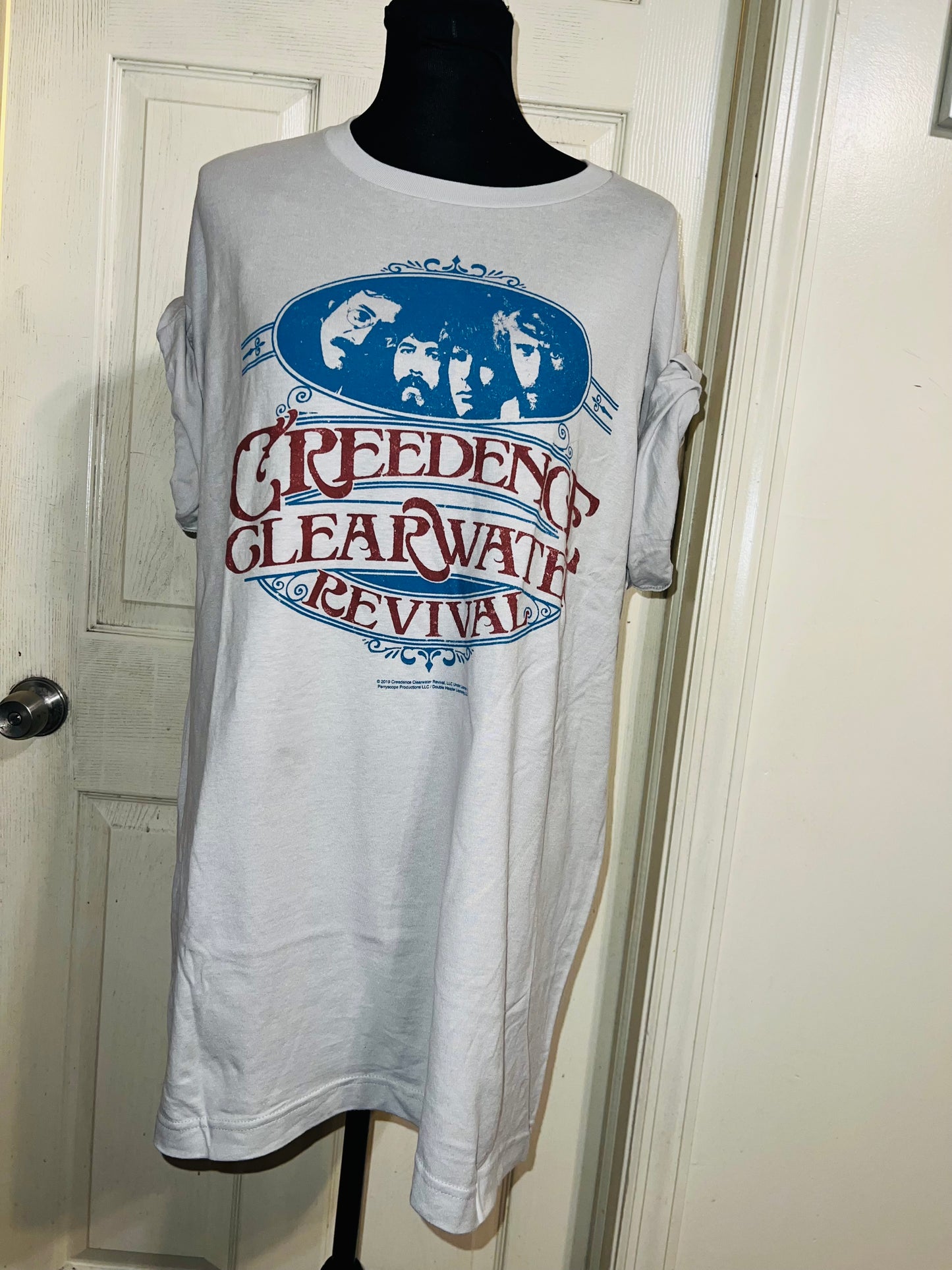 Creedence Clearwater Revival Oversized Distressed Tee