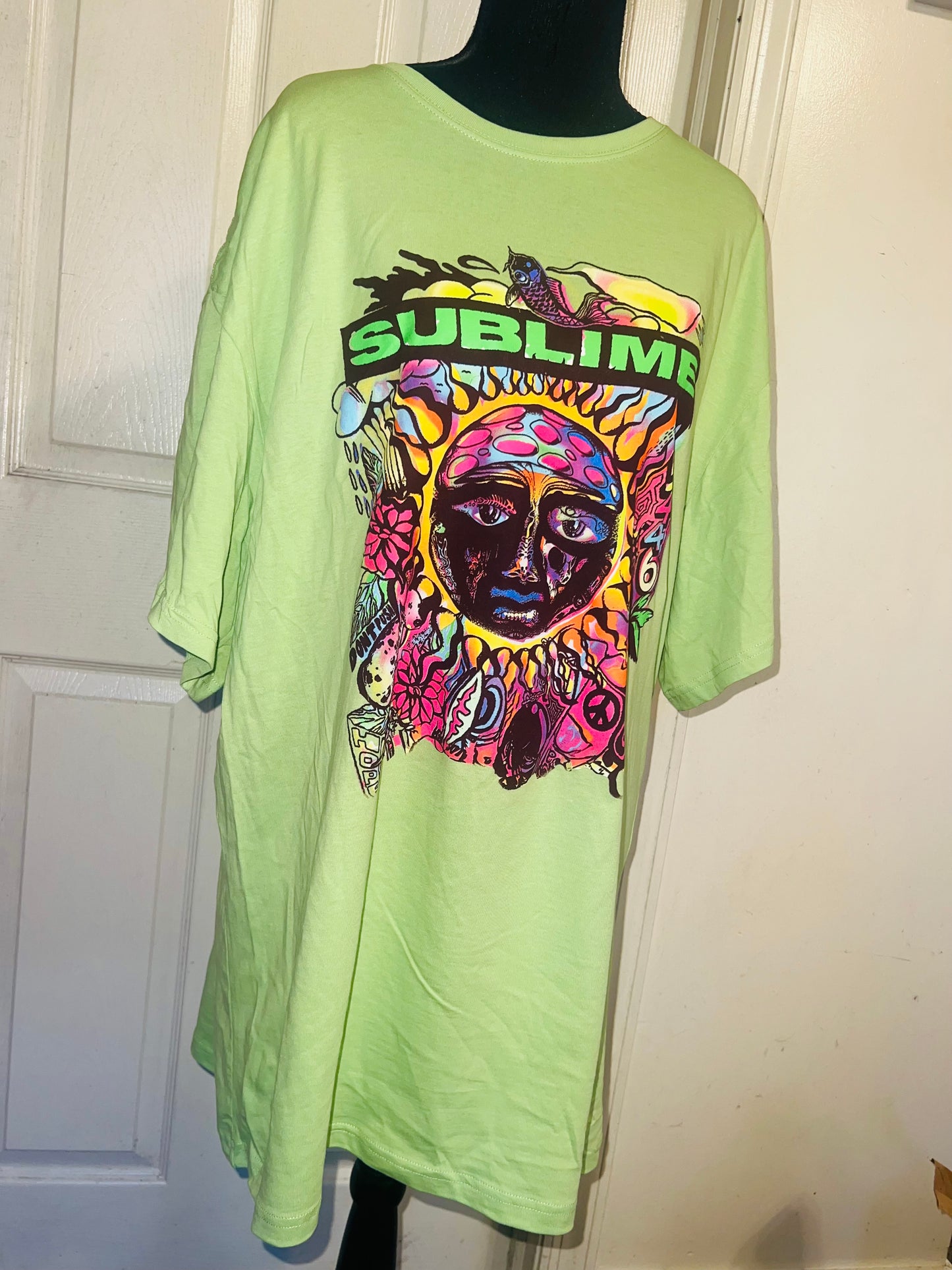 Sublime Oversized Distressed Tee