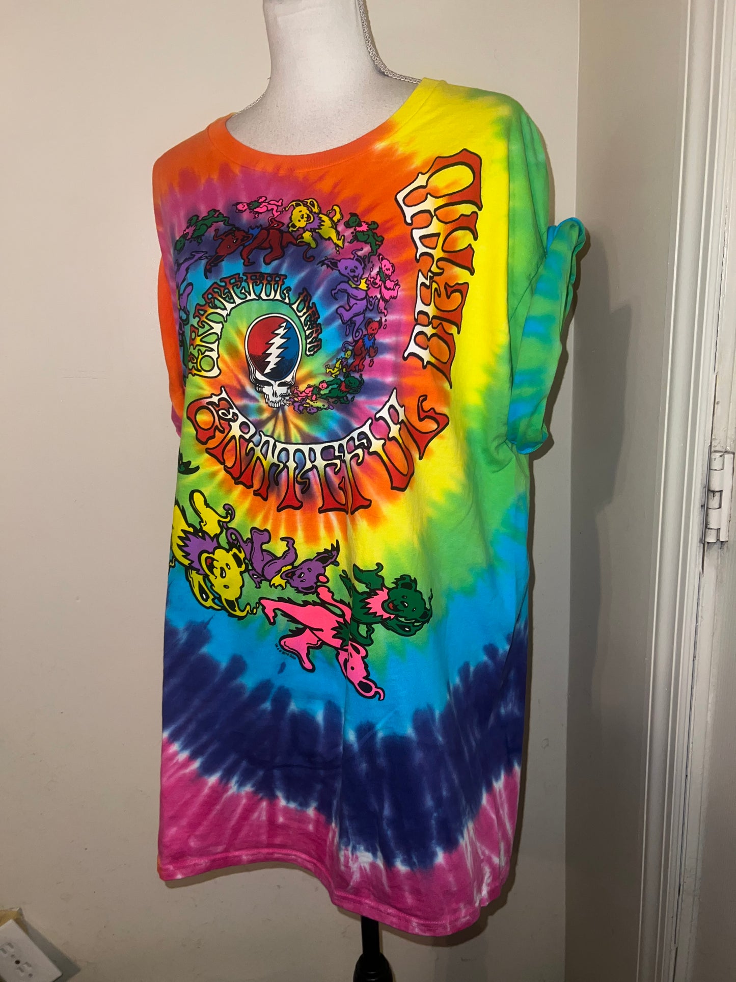 Grateful Dead Oversized Distressed Tee