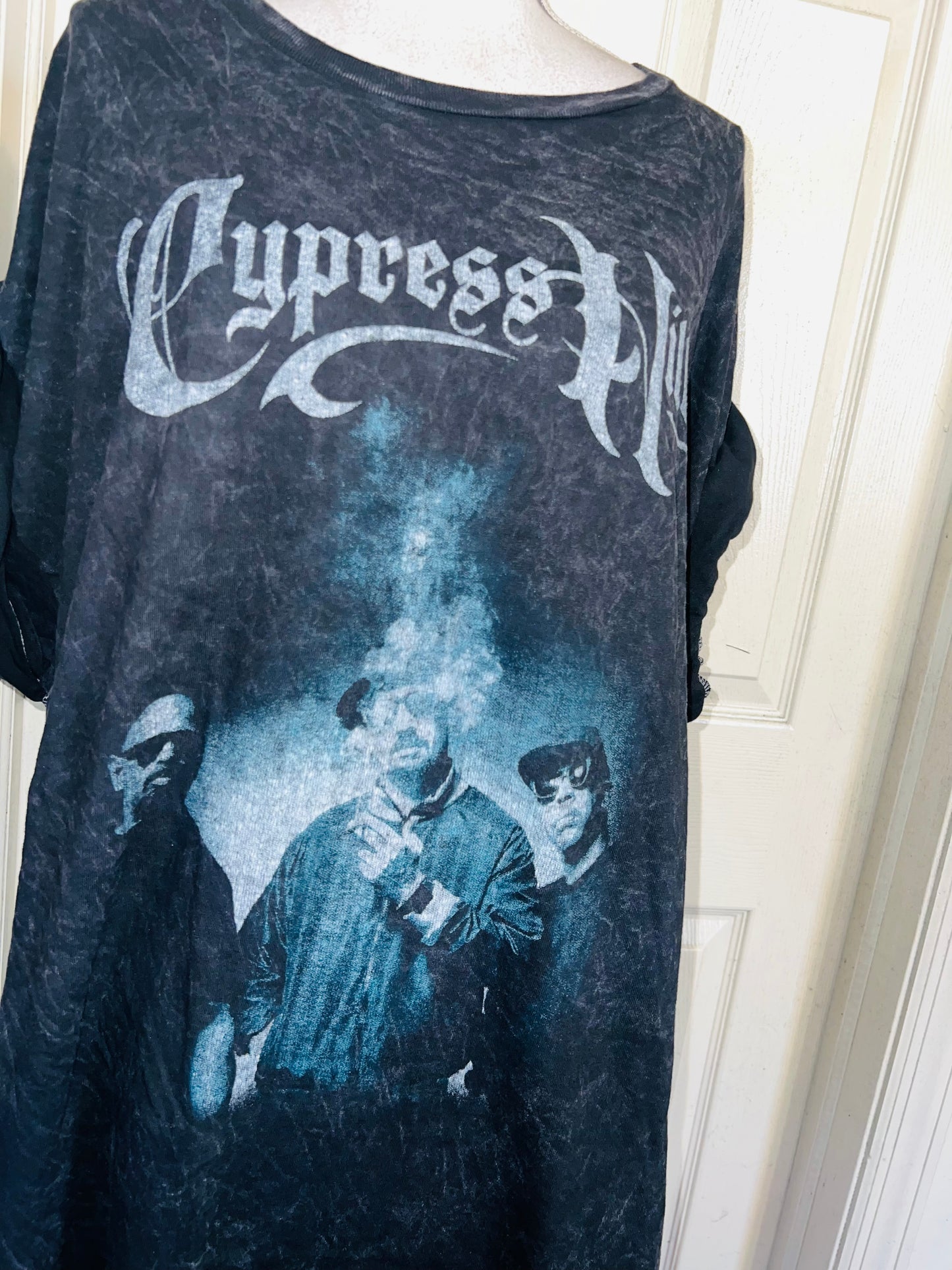 Cypress Hill Double Sided Oversized Distressed Tee