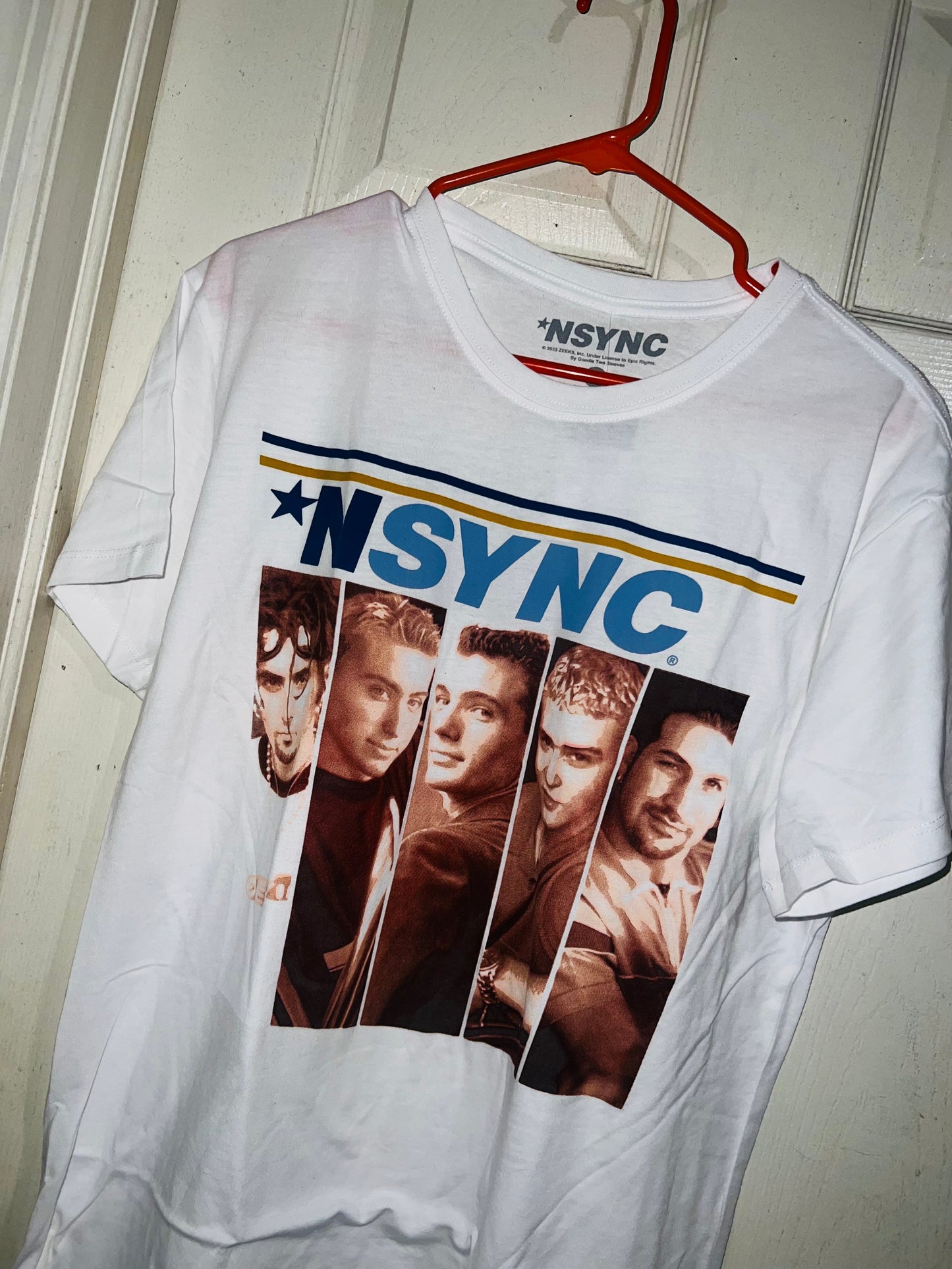 NSYNC Oversized Distressed Tee