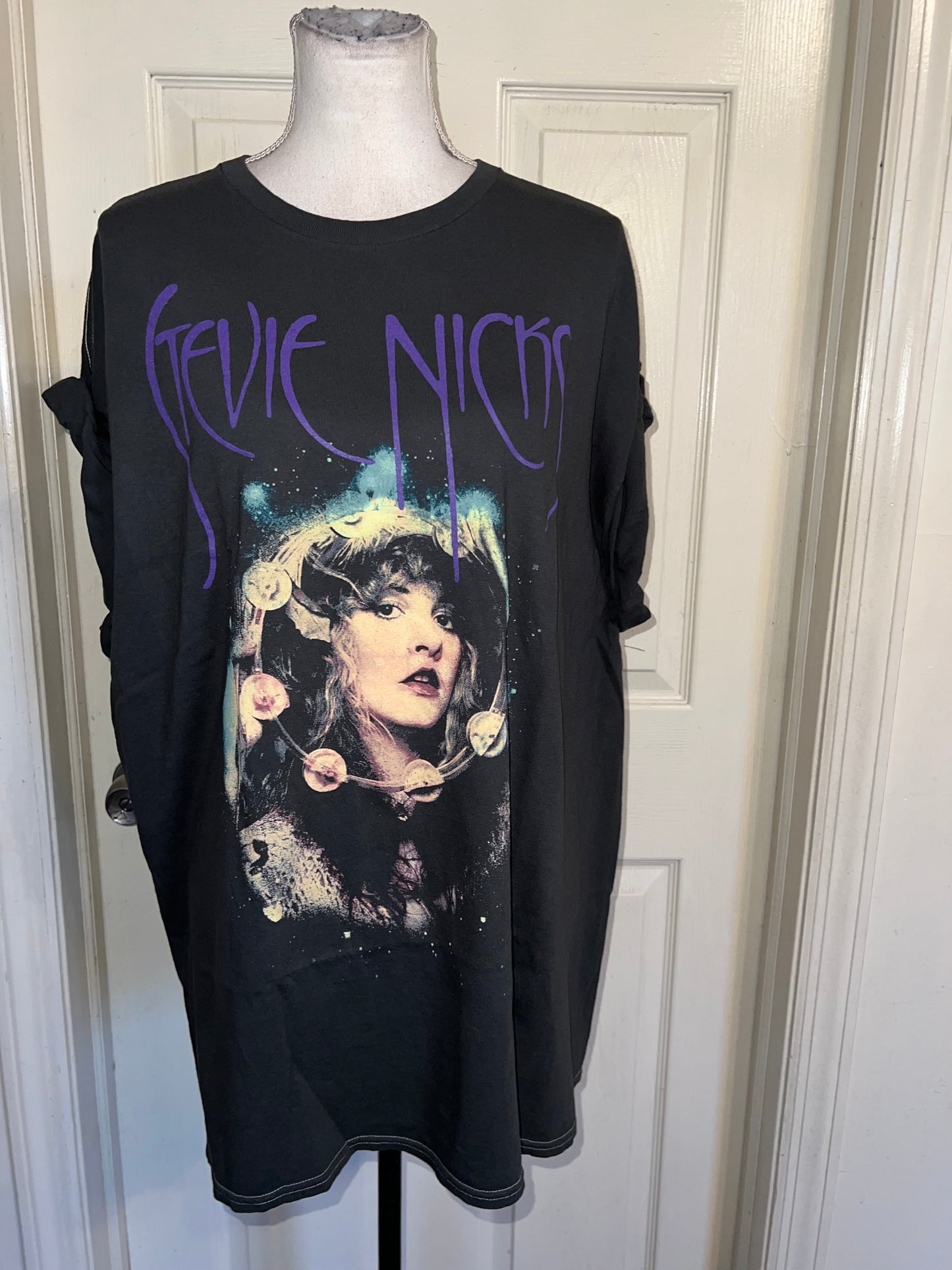 Stevie Nicks Oversized Distressed Tee