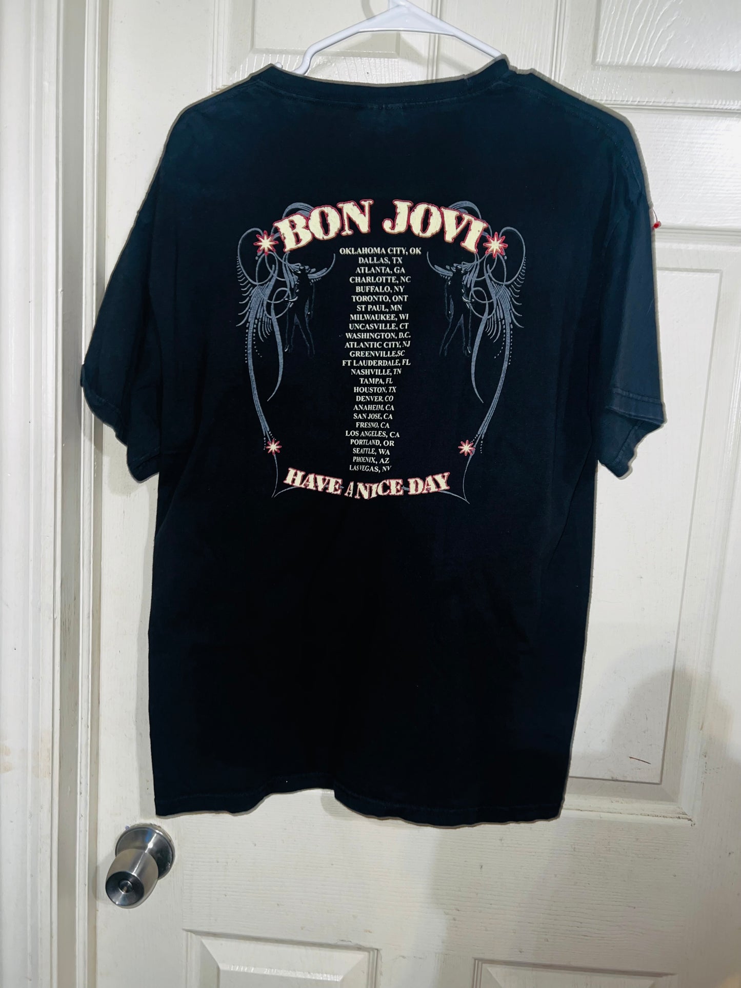 Bon Jovi Vintage Double Sided Tour Tee