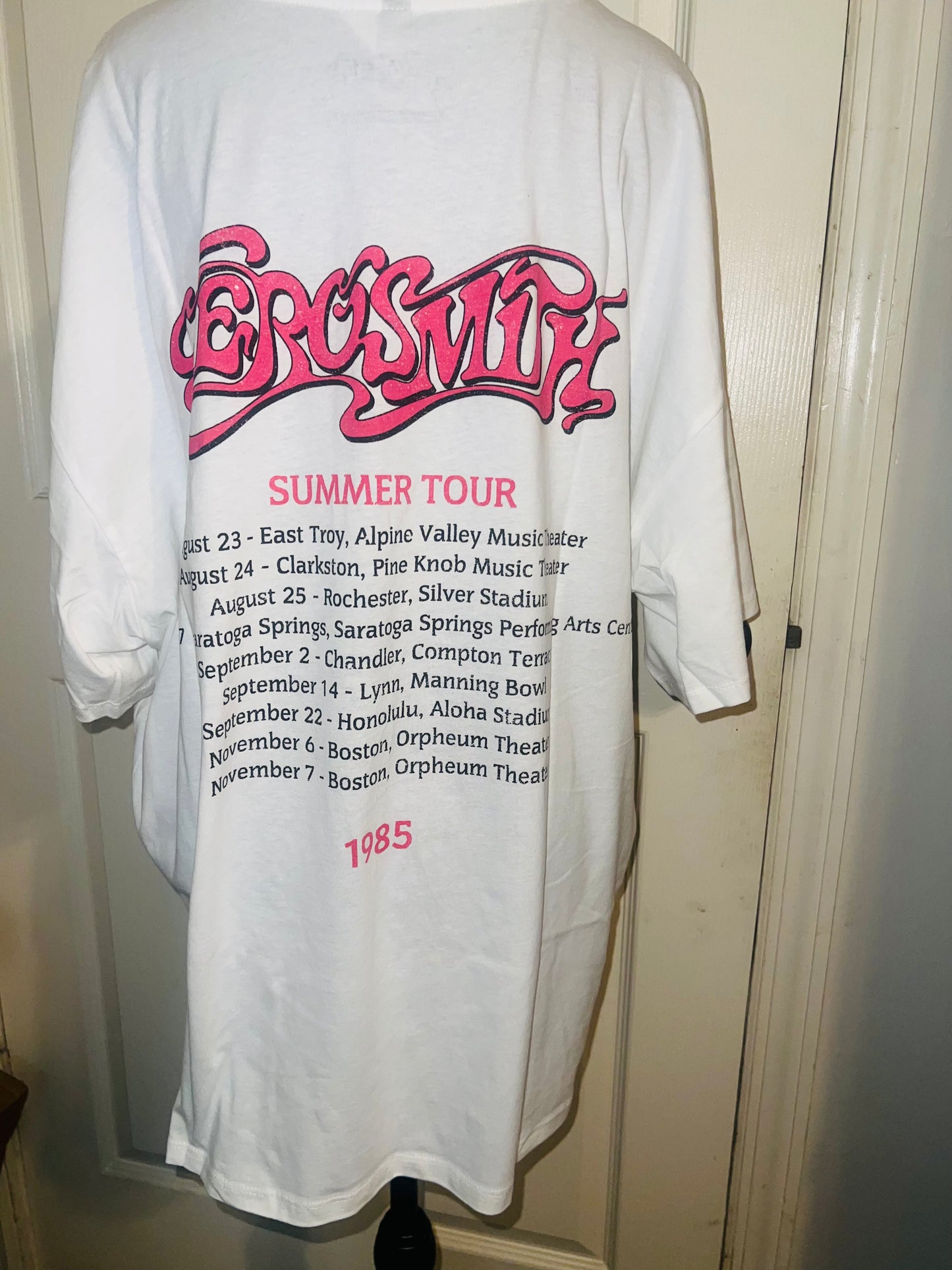 Aerosmith Double Sided Oversized Tee