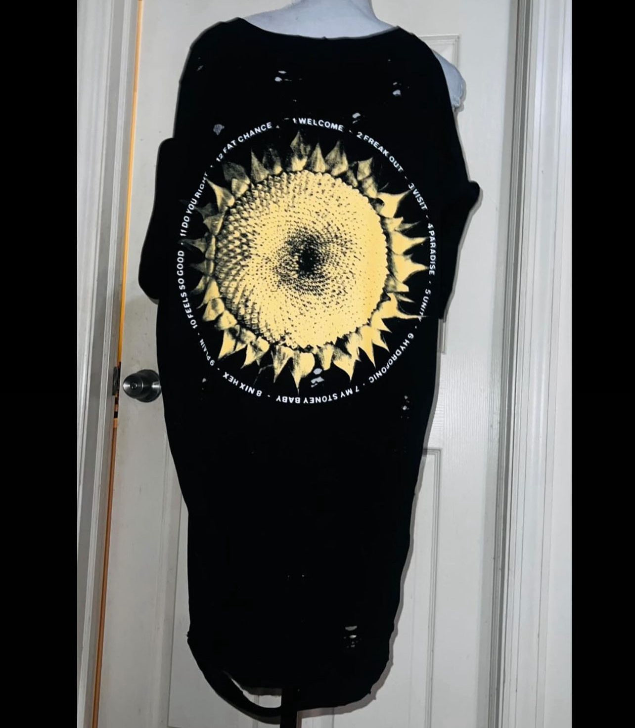 311 Oversized Double Sided Distressed Tee