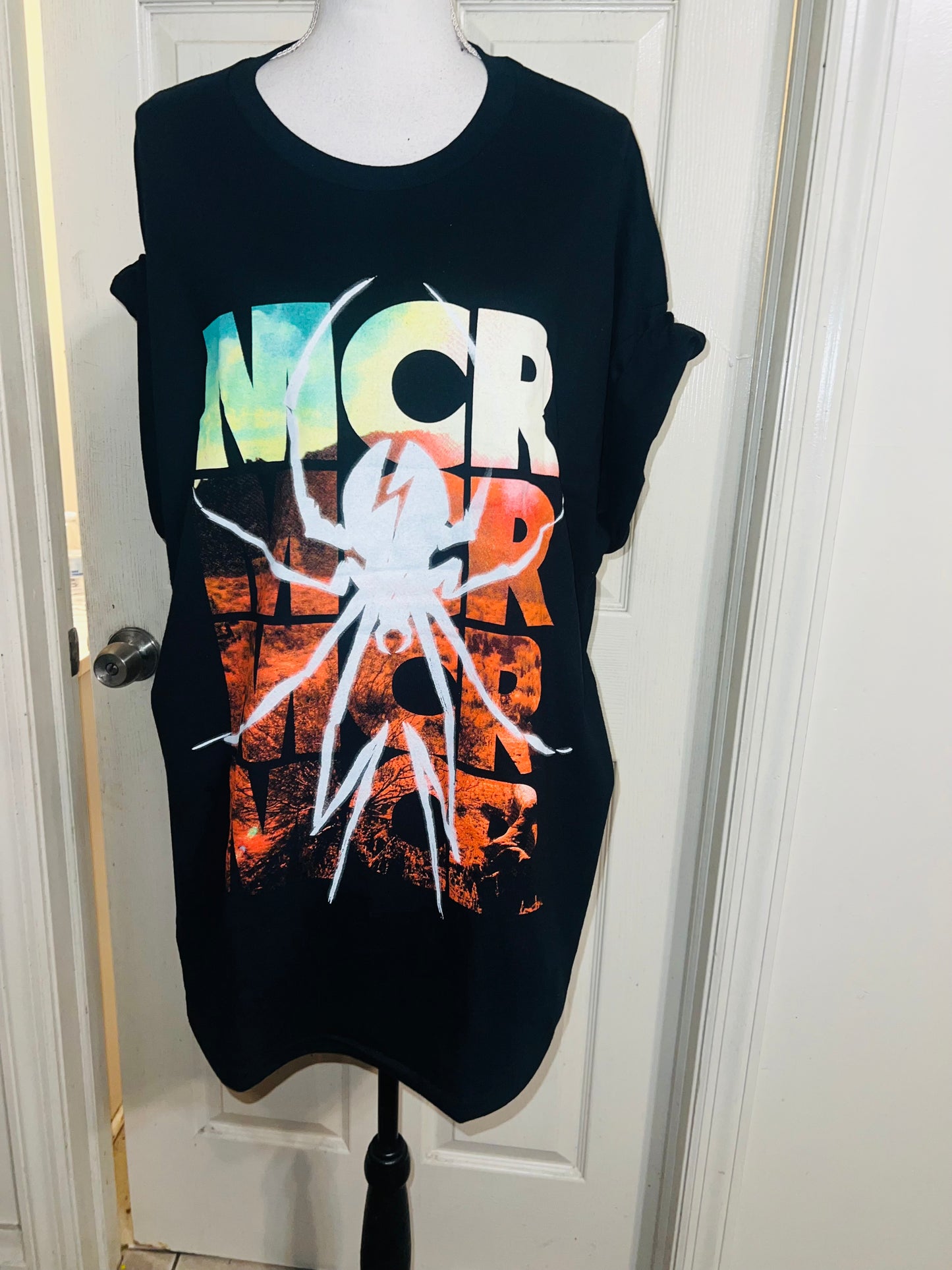 My Chemical Romance Oversized Distressed Tee