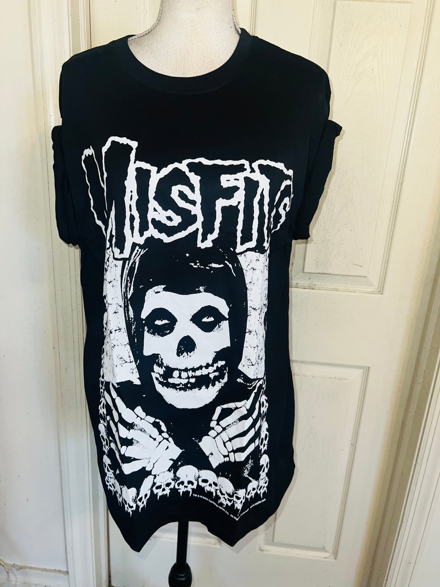 The Misfits Oversized Distressed Tee