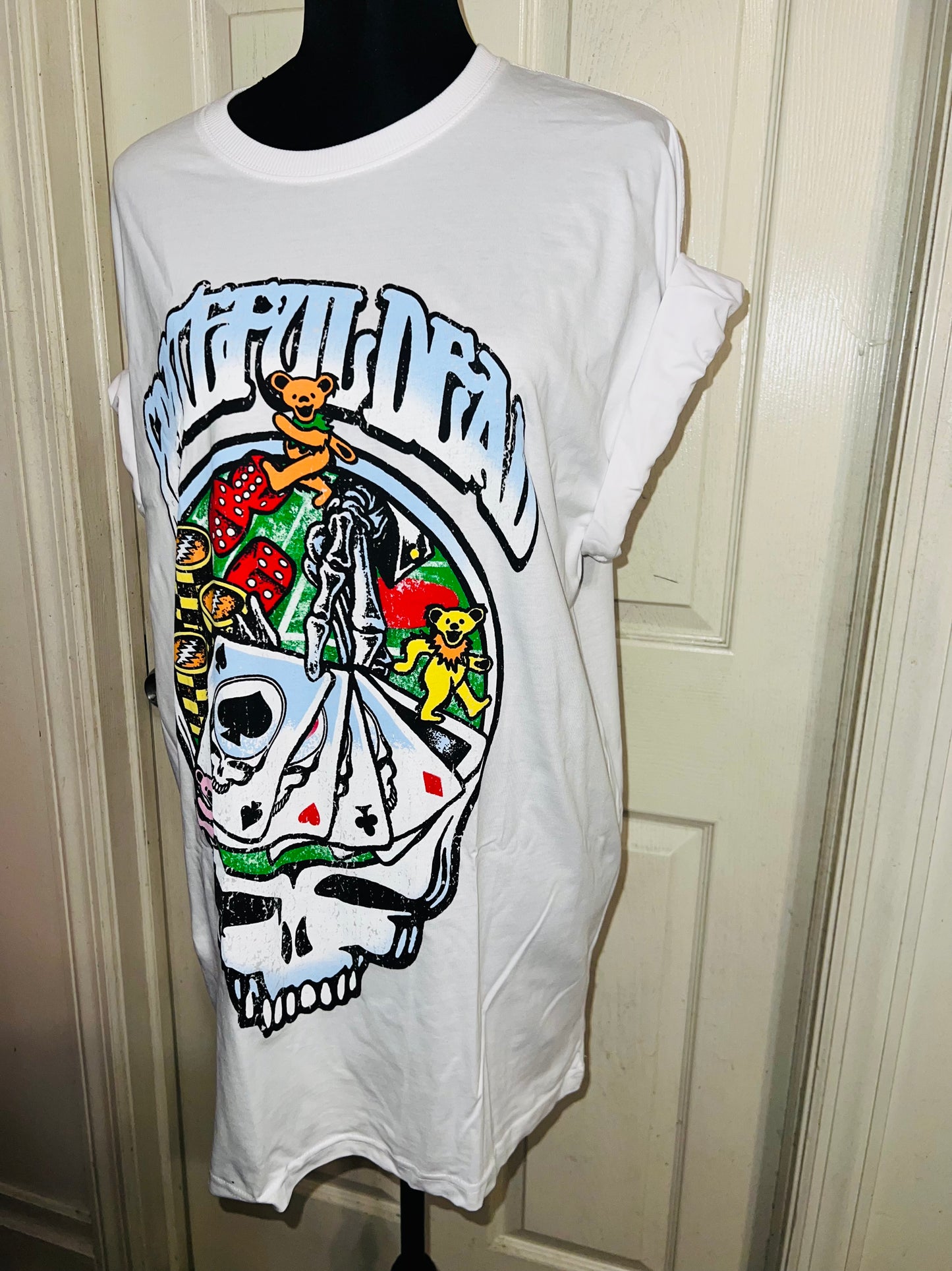 Grateful Dead Oversized Distressed Tee