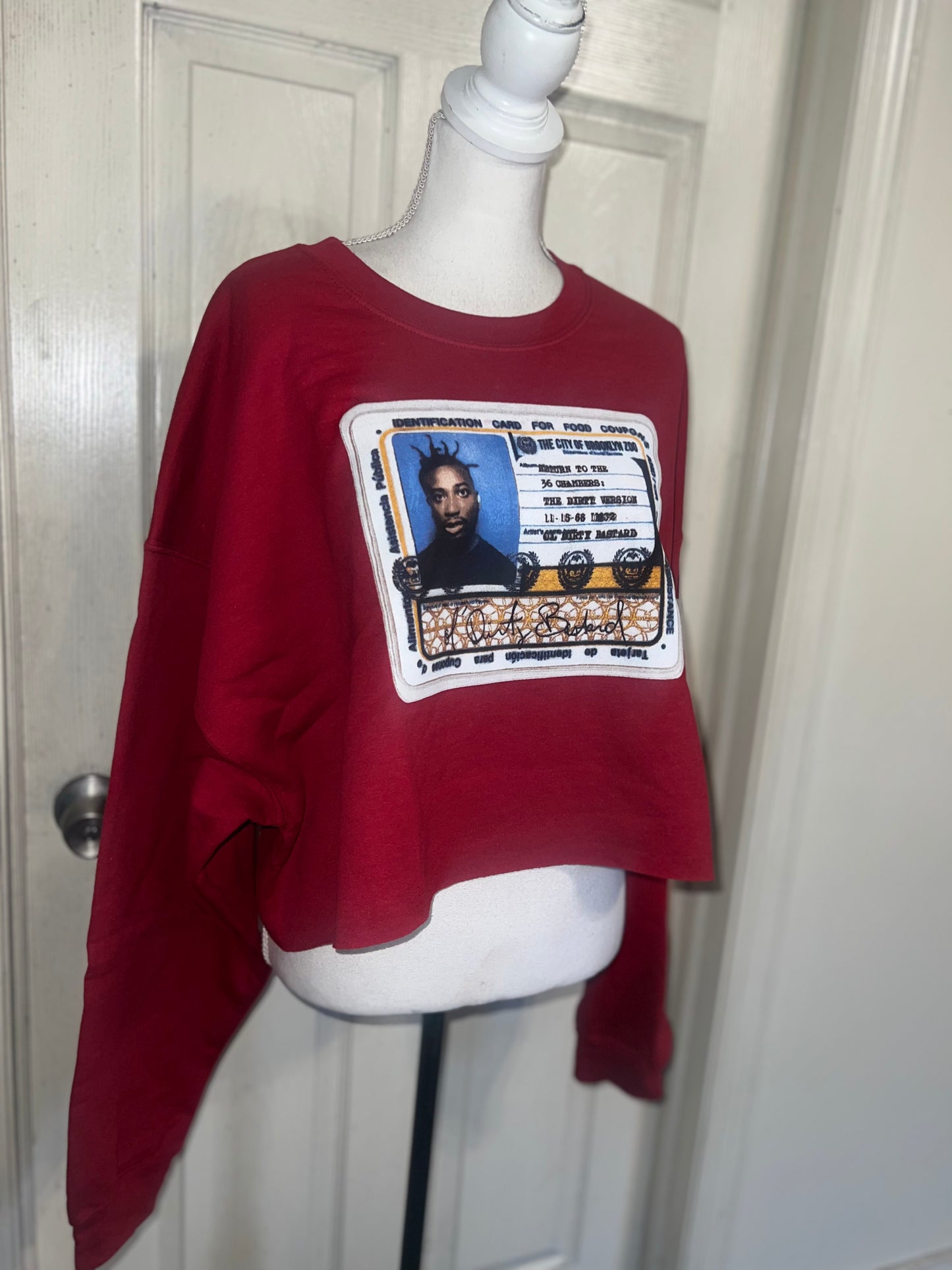 Ol’ Dirty Bastard Oversized Distressed Sweatshirt