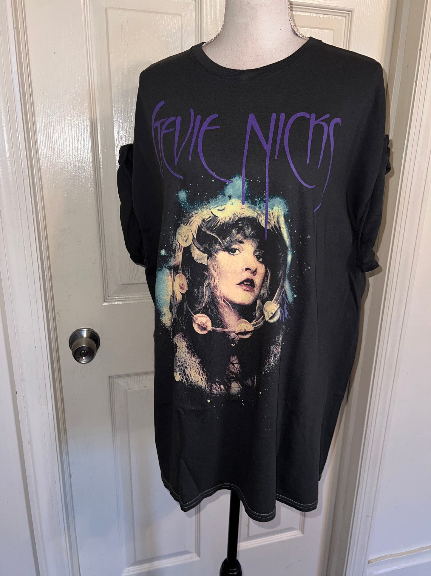 Stevie Nicks Oversized Distressed Tee