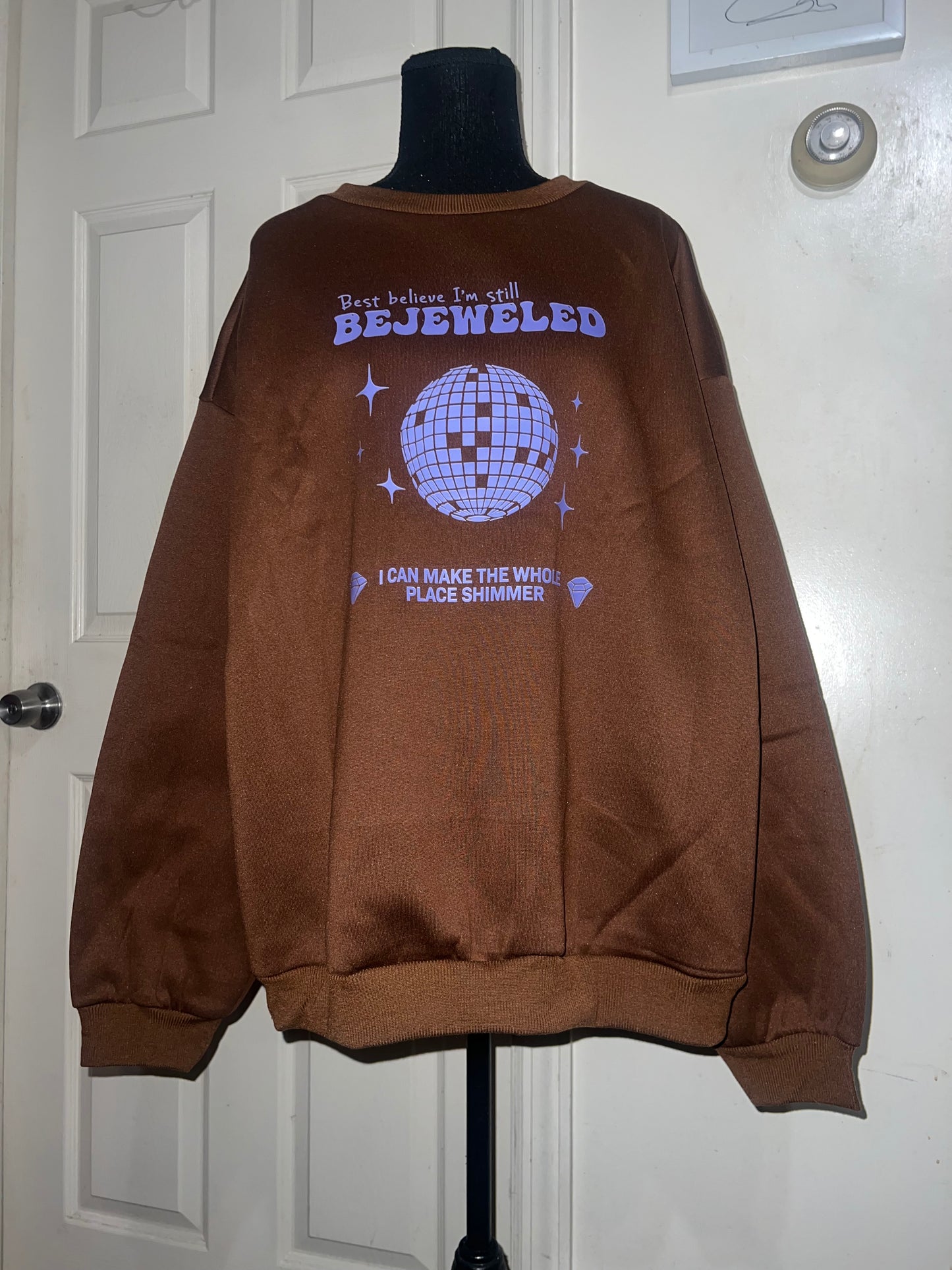 Taylor Swift Bejeweled Oversized Sweatshirt