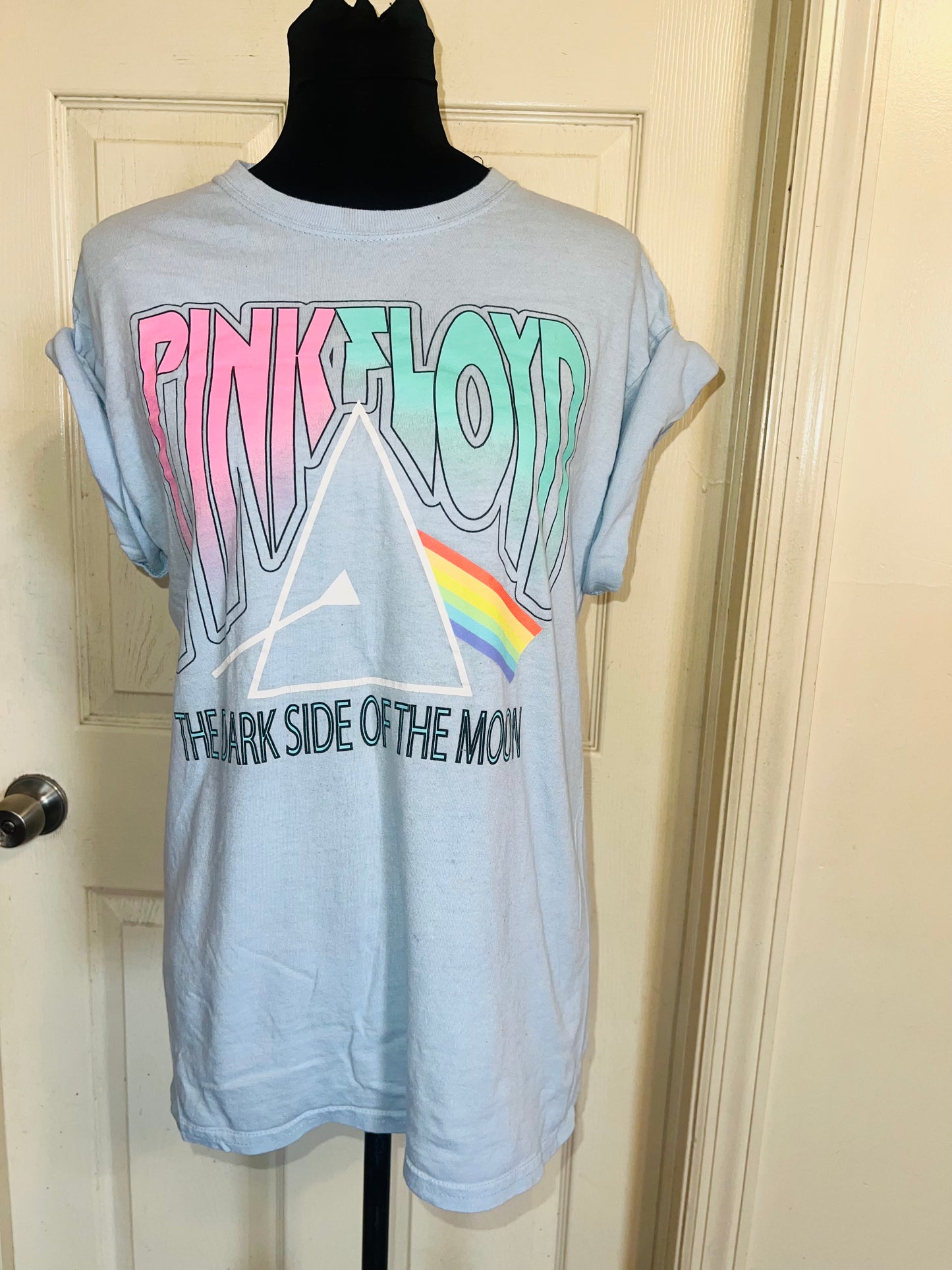 Pink Floyd Oversized Distressed Tee