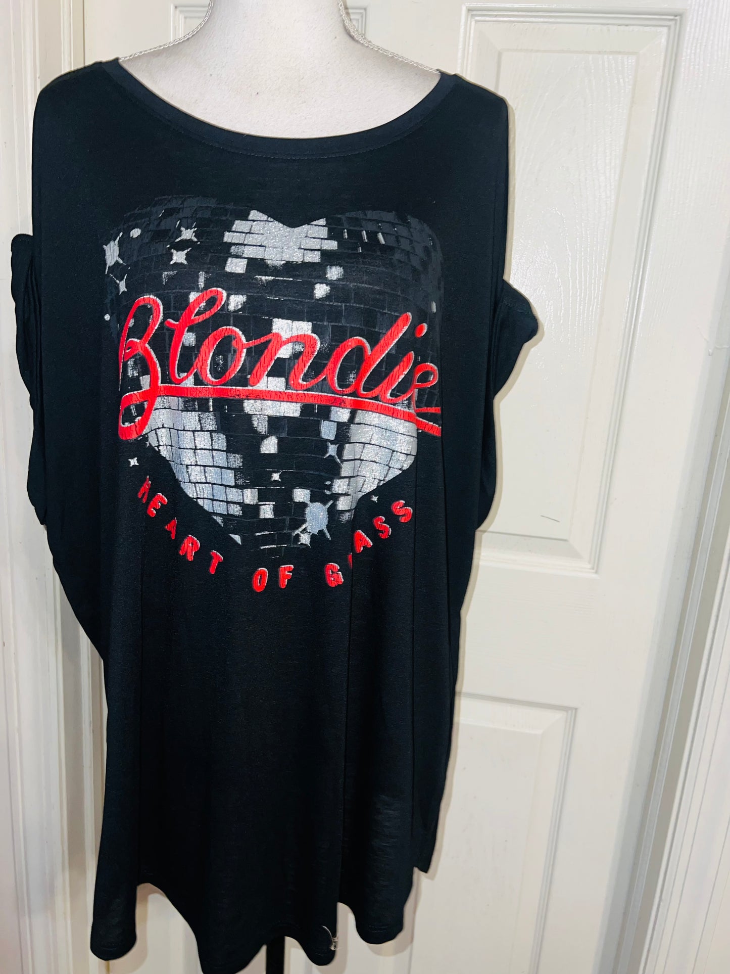 Blondie Oversized Distressed Tee