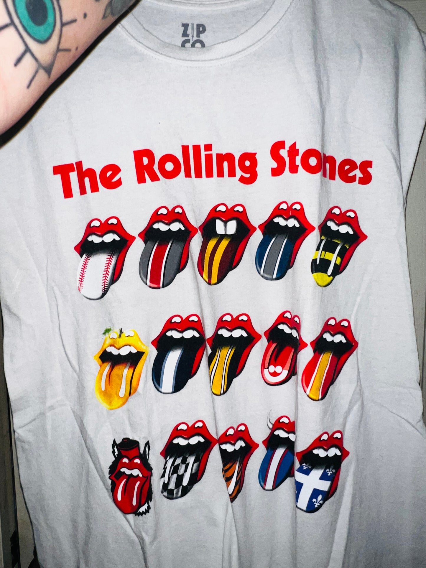Vintage Rolling Stones Double Sided Tank