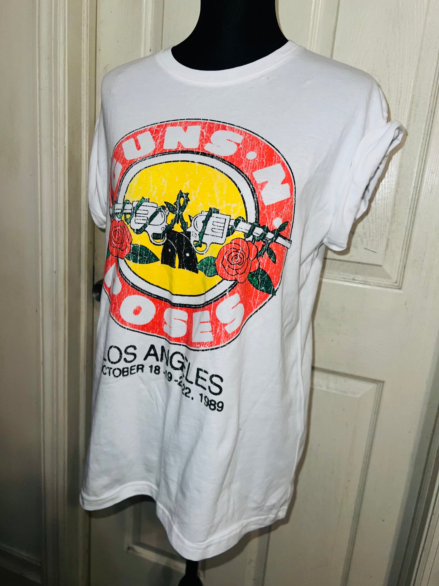 Guns n Roses Oversized Distressed Tee