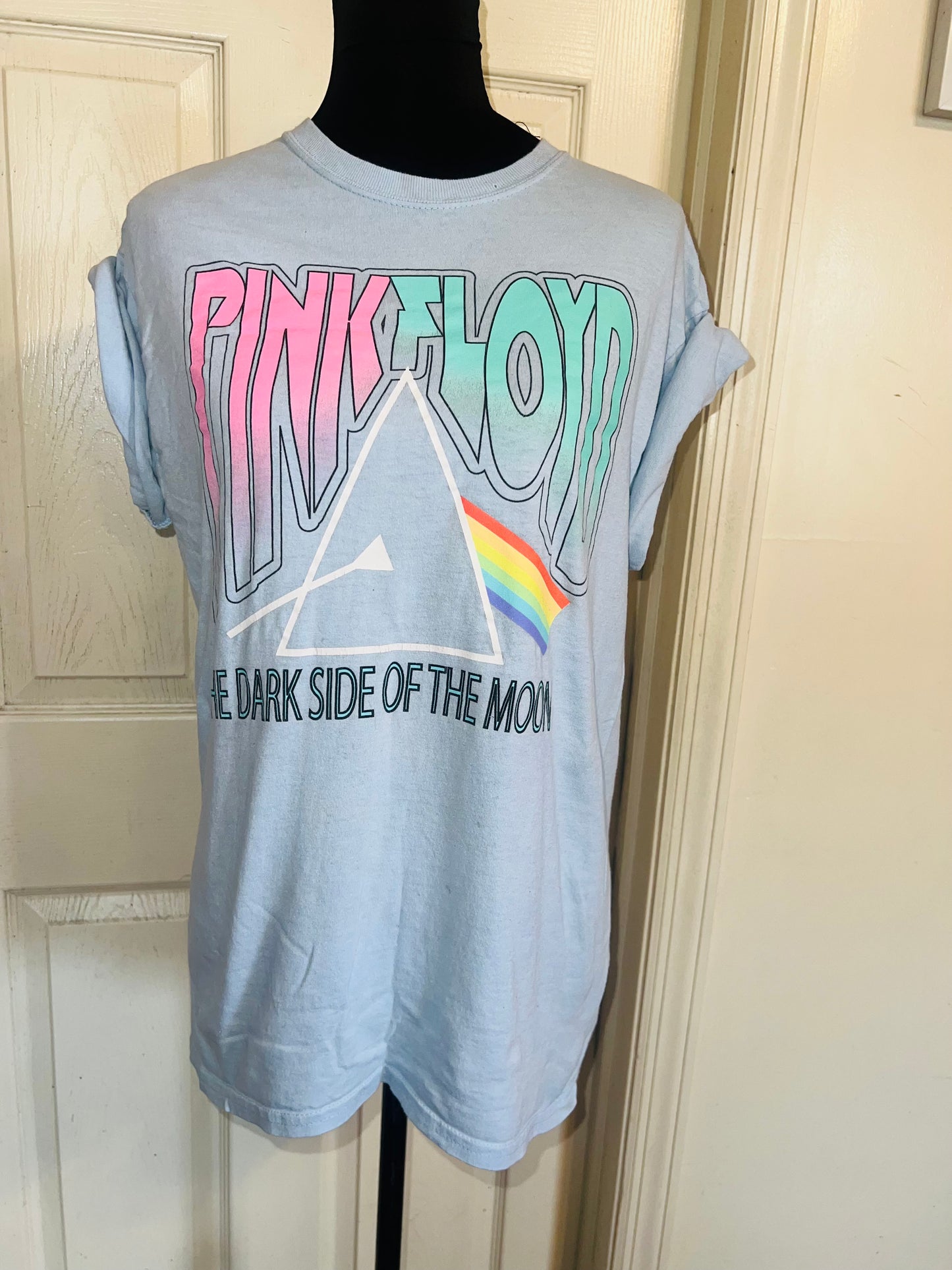 Pink Floyd Oversized Distressed Tee
