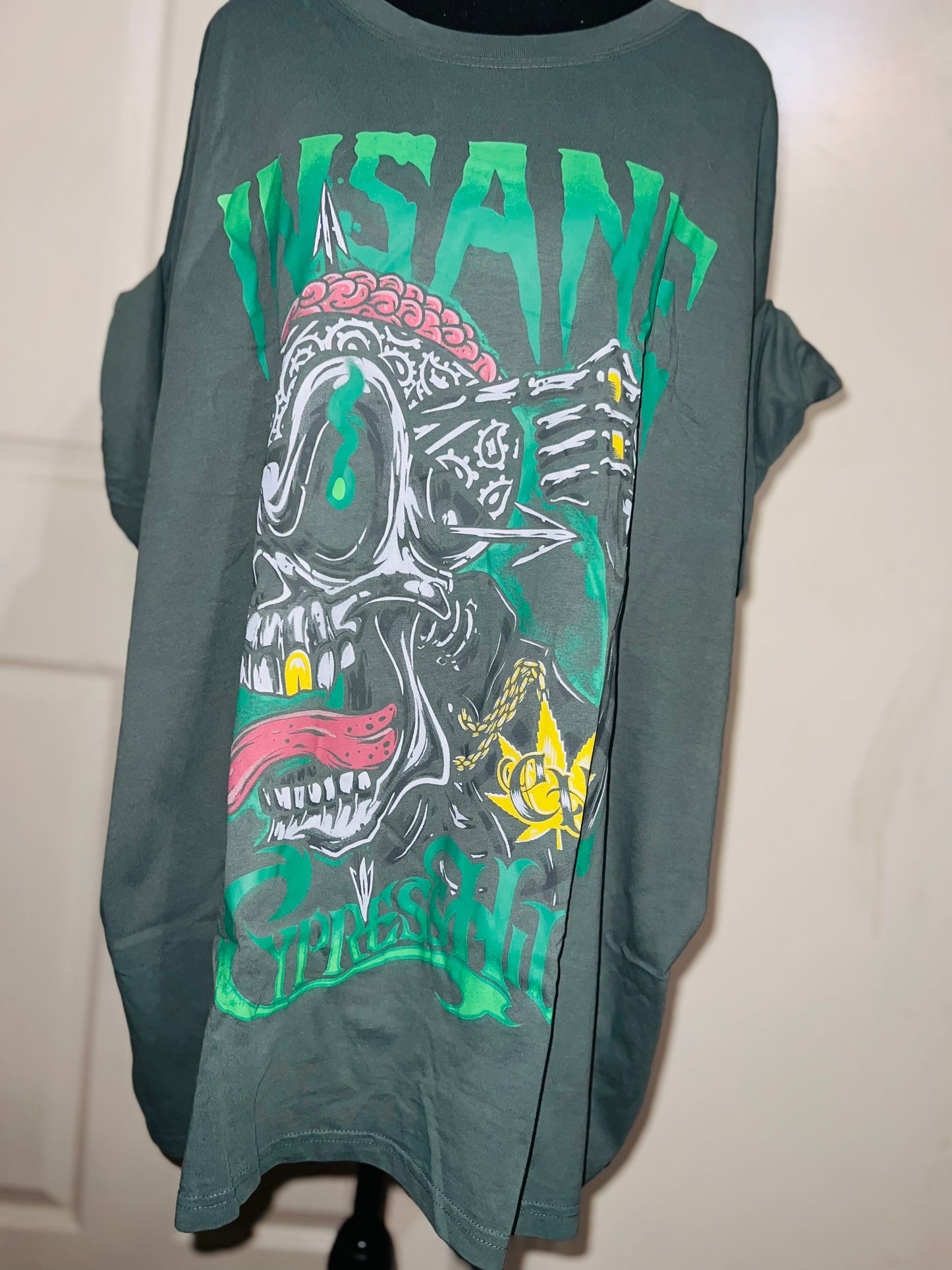 Cypress Hill Oversized Distressed Tee