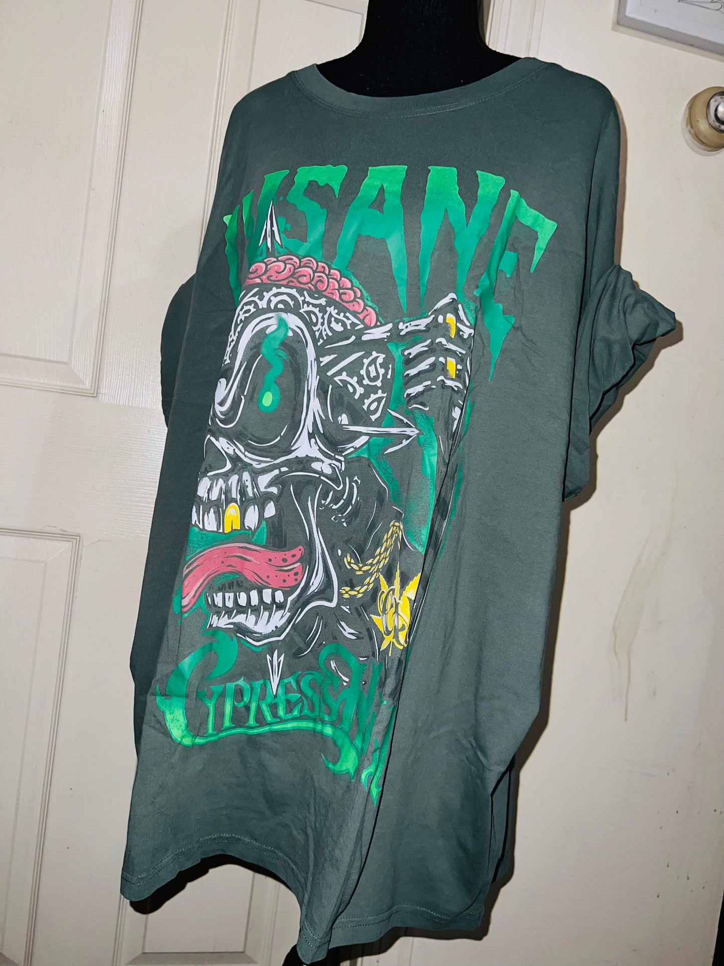 Cypress Hill Oversized Distressed Tee