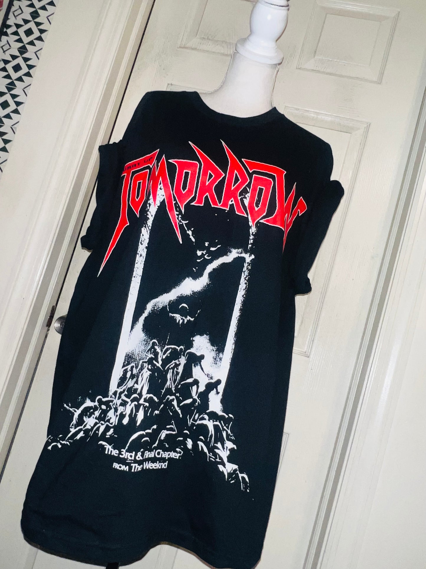 The Weeknd Oversized Distressed Tee