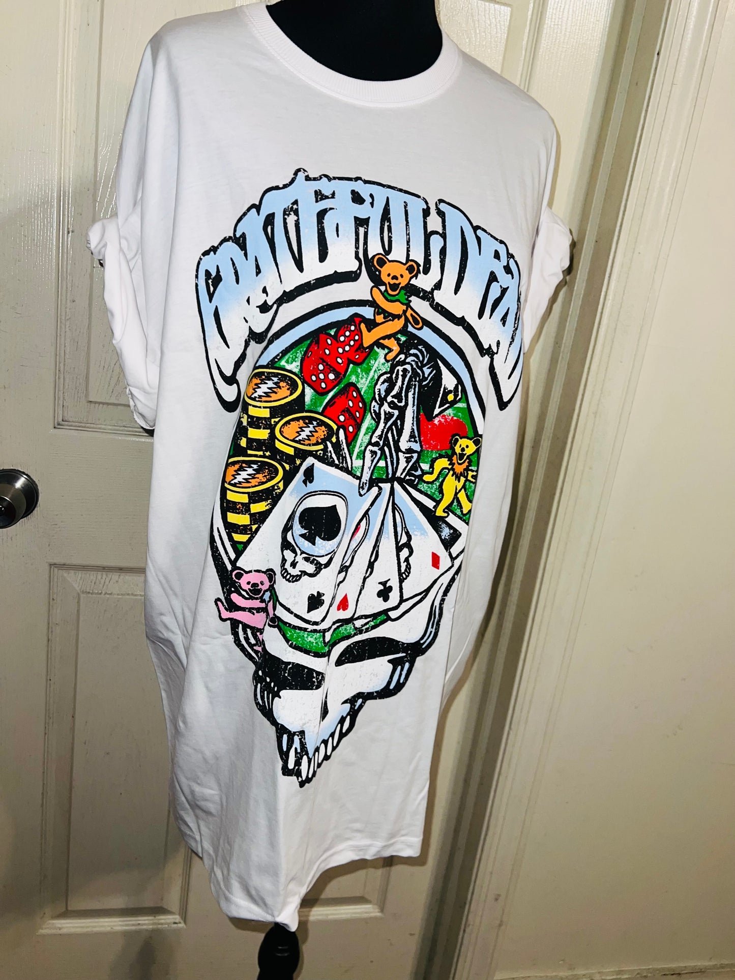 Grateful Dead Oversized Distressed Tee