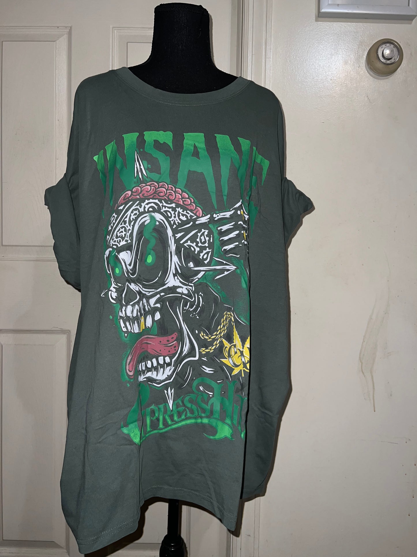 Cypress Hill Oversized Distressed Tee