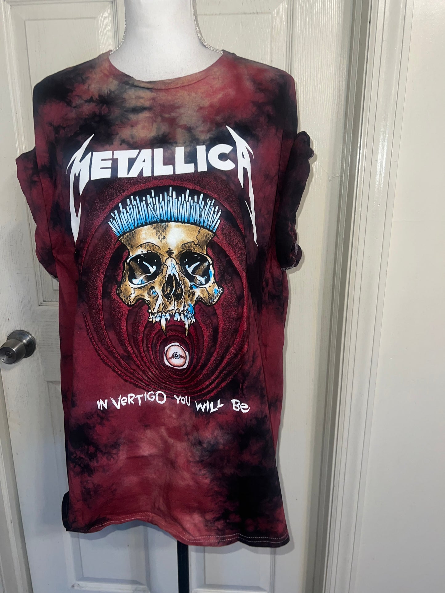 Metallica Oversized Distressed Tee