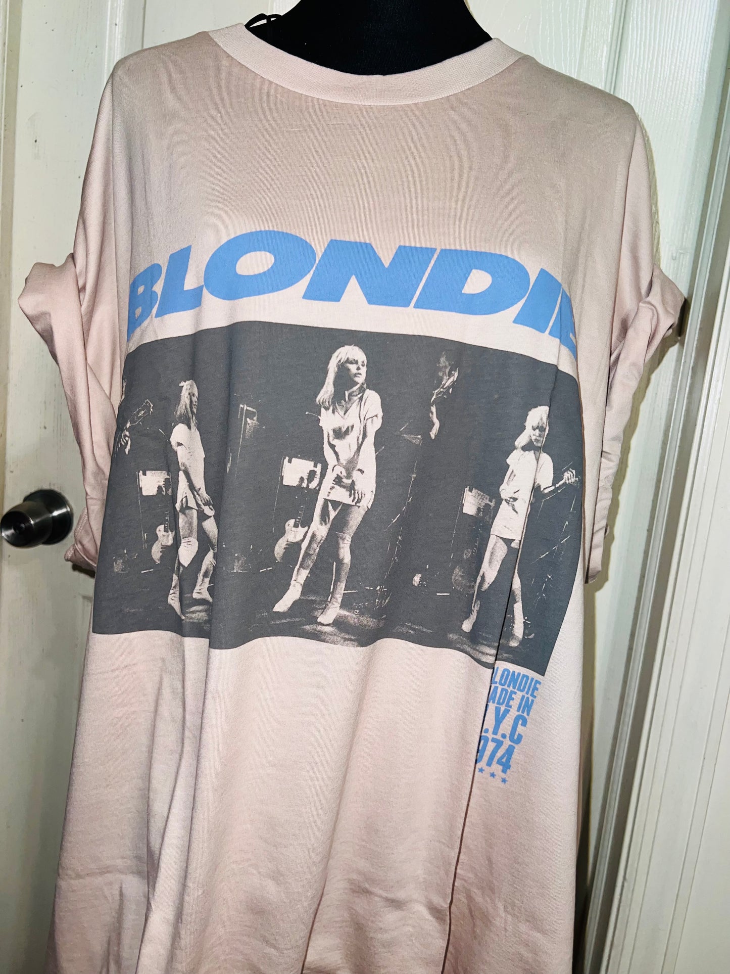 Blondie Oversized Distressed Tee