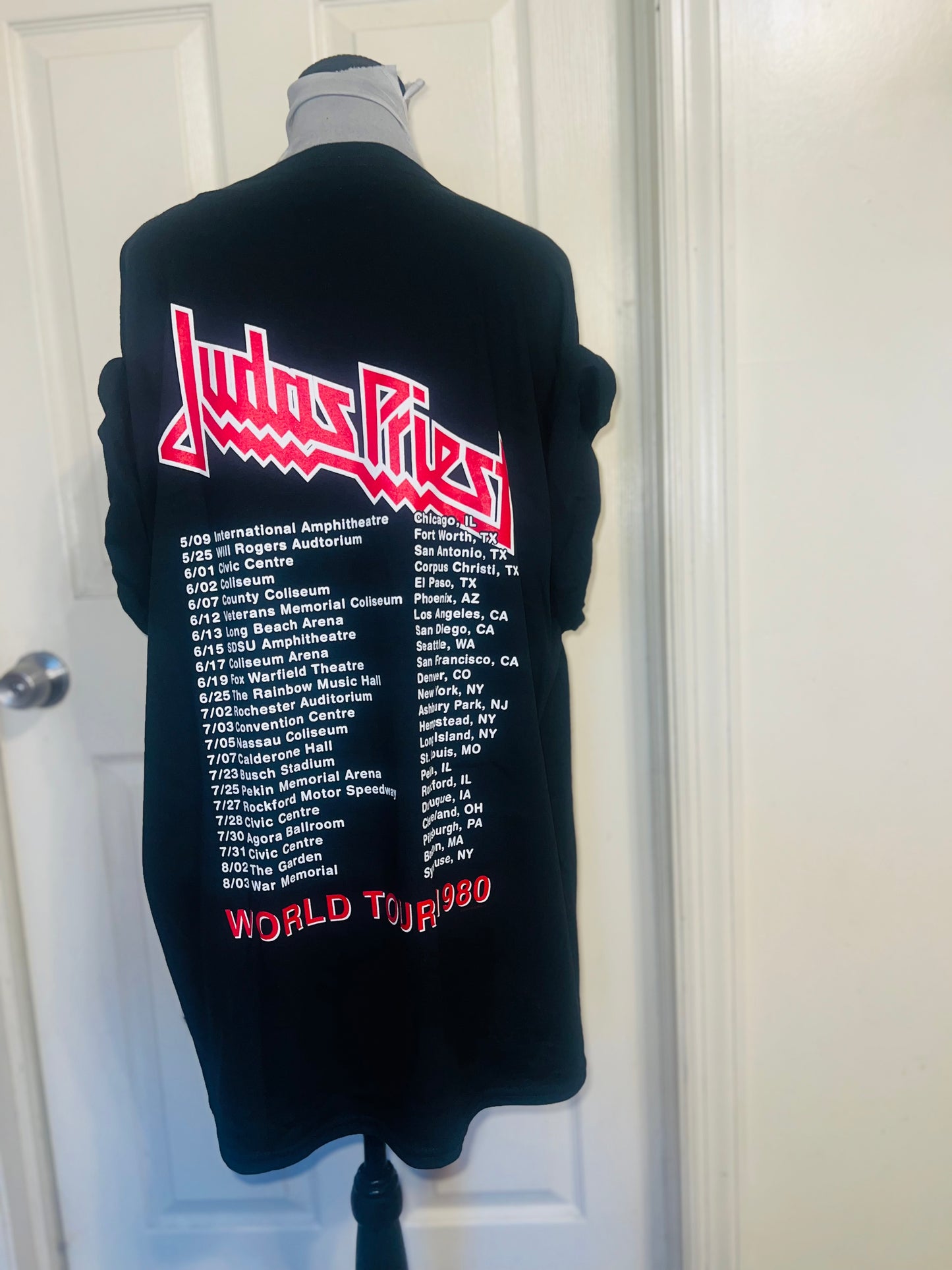Judas Priest Double Sided Oversized Tee