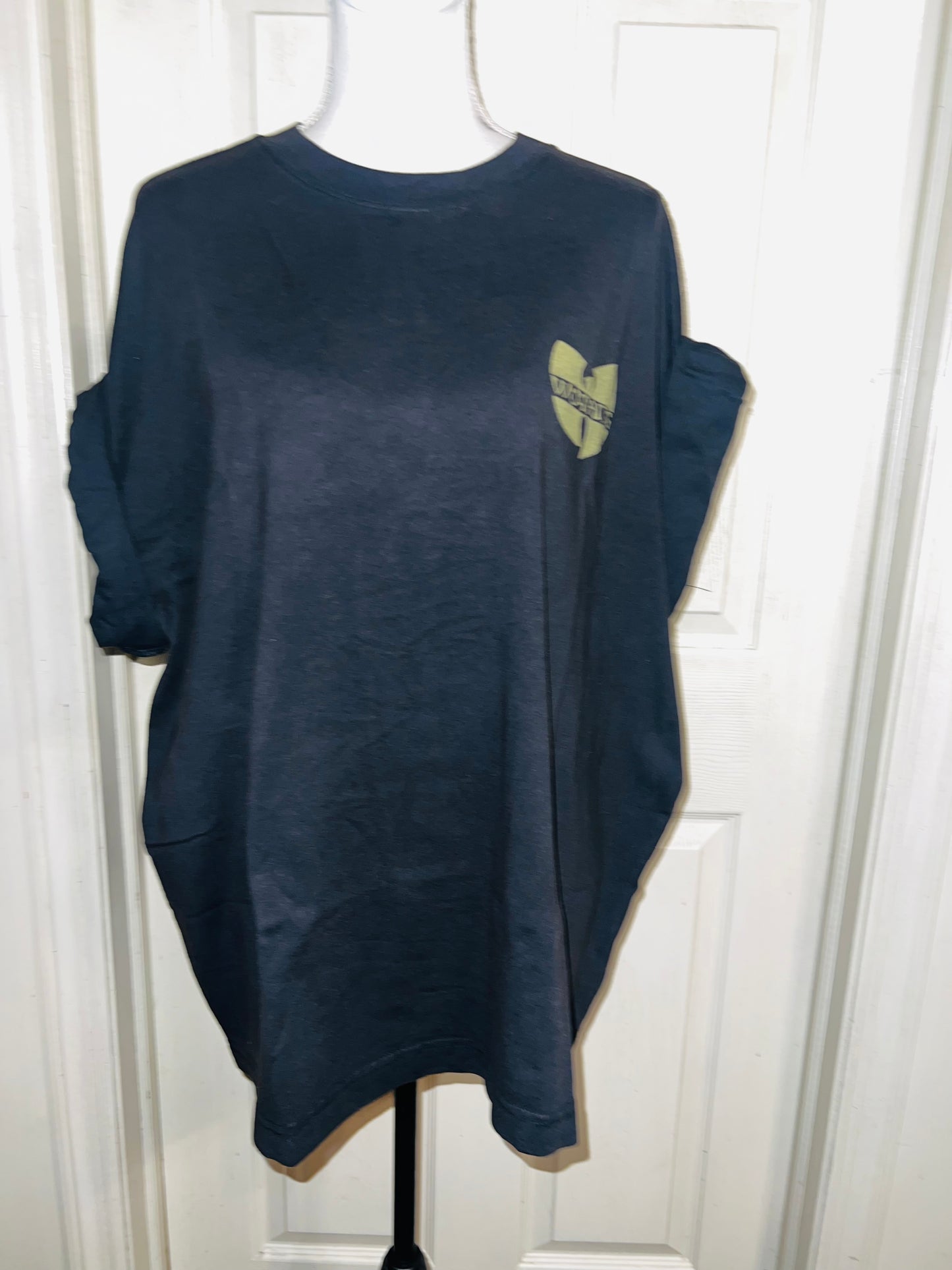 Wu-Tang Clan Double Sided Oversized Distressed Tee