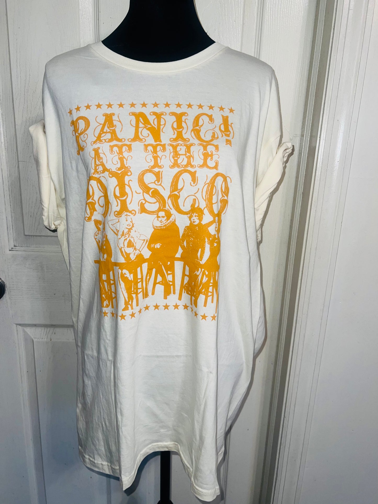 Panic! At the Disco Oversized Distressed Tee