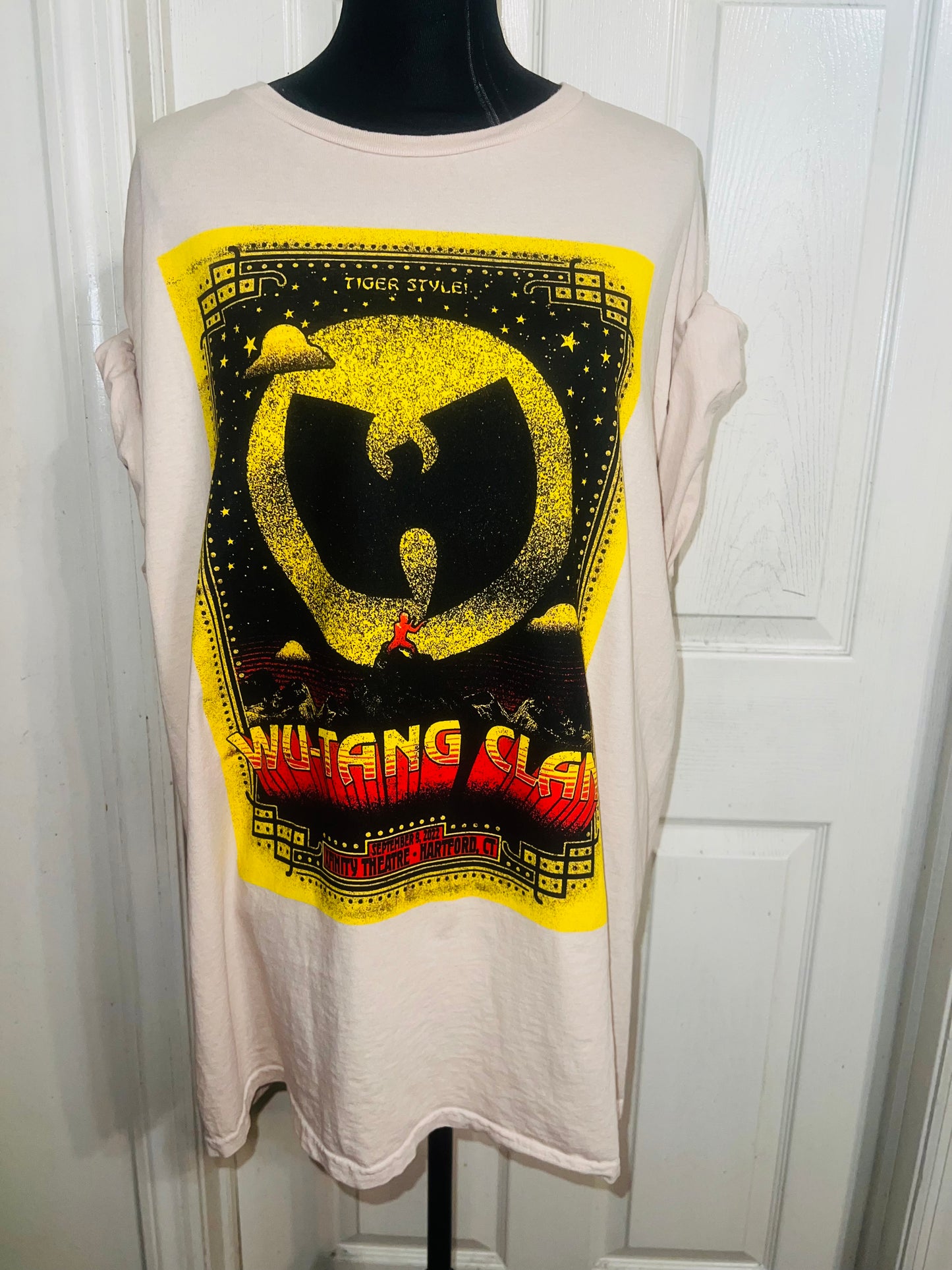 The Wu-Tang Clan Oversized Distressed Tee