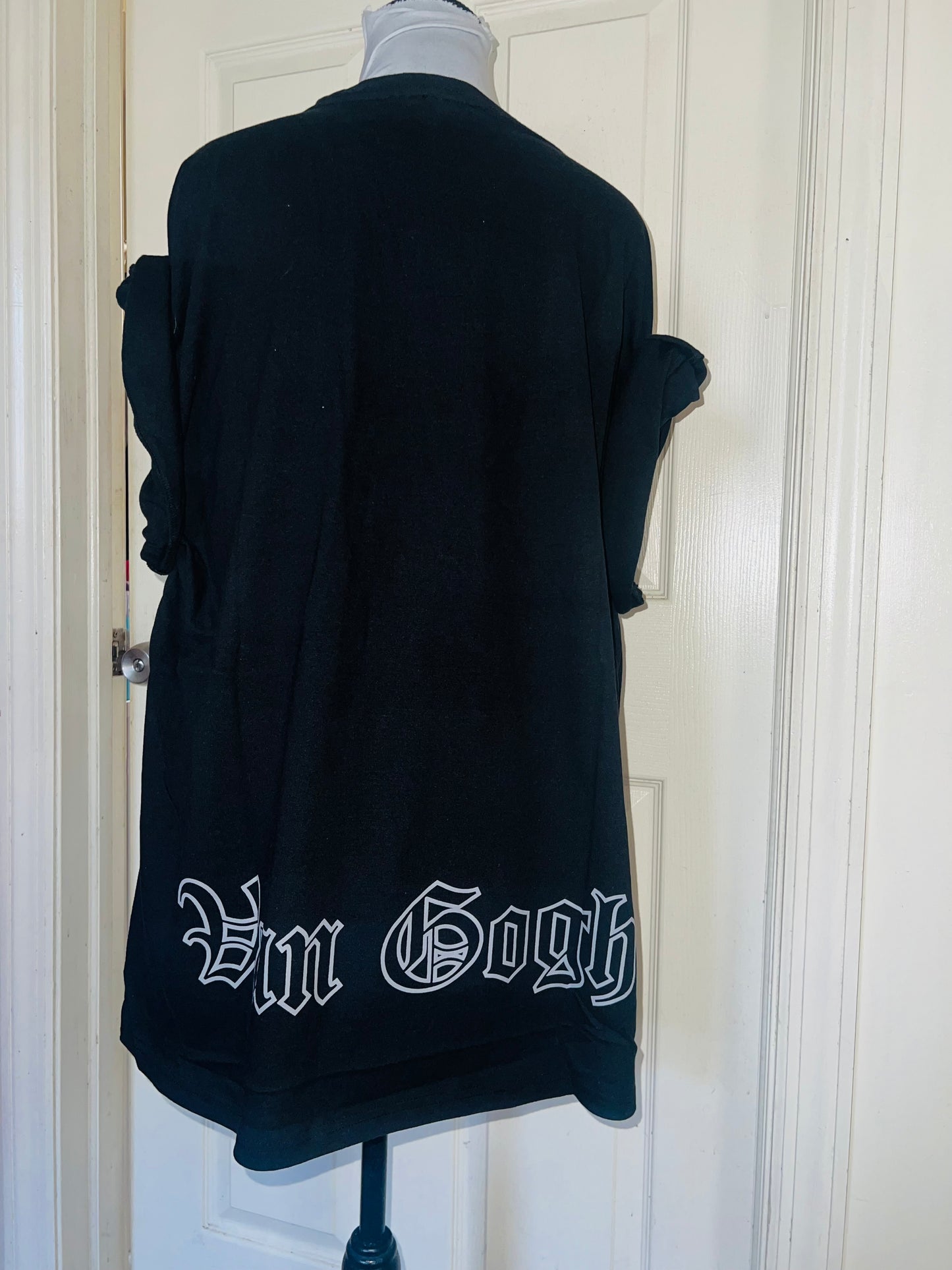 Vincent Van Gogh Oversized Distressed Tee