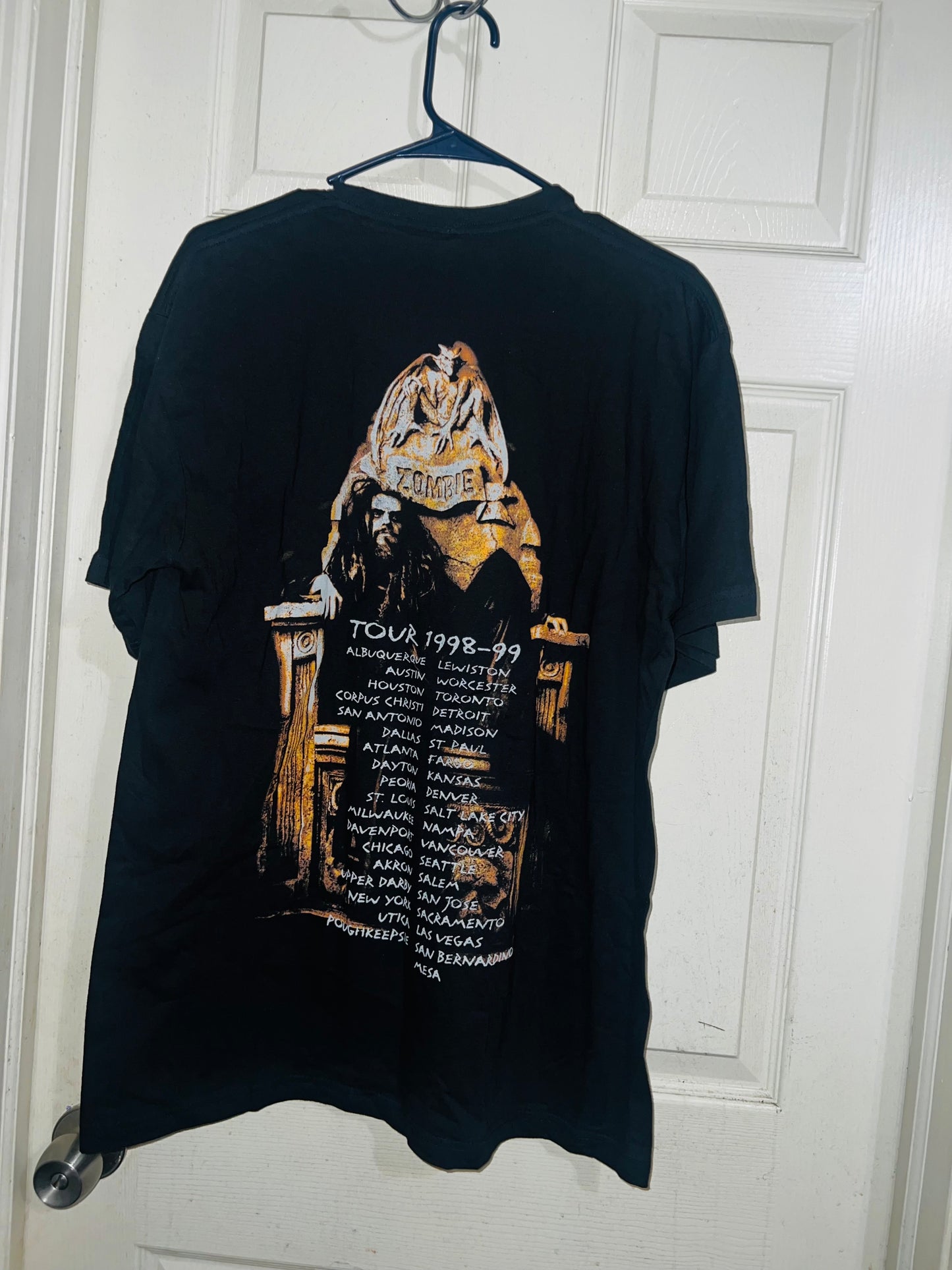Rob Zombie Double Sided ‘98-99 Distressed Tee
