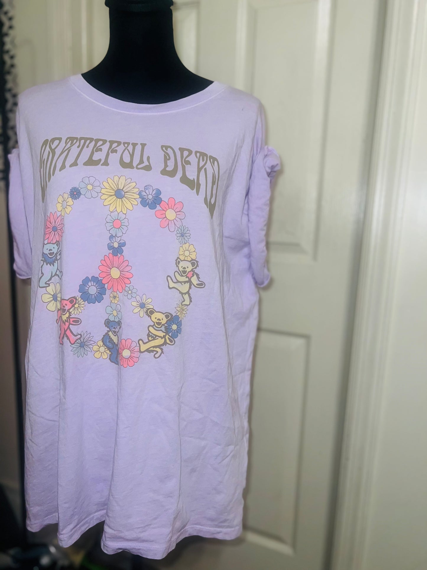 The Grateful Dead Oversized Distressed Tee