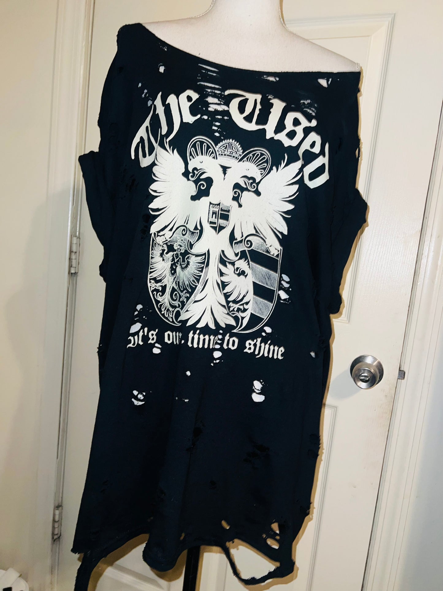 The Used Oversized Distressed Tee