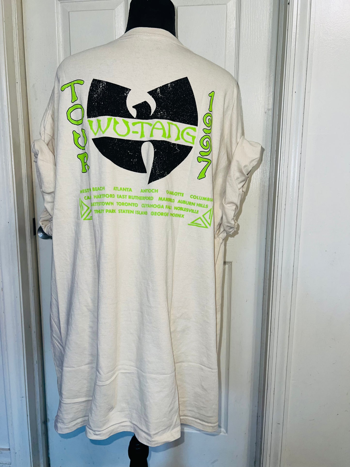 Wu-Tang Clan Double Sided Distressed Tee