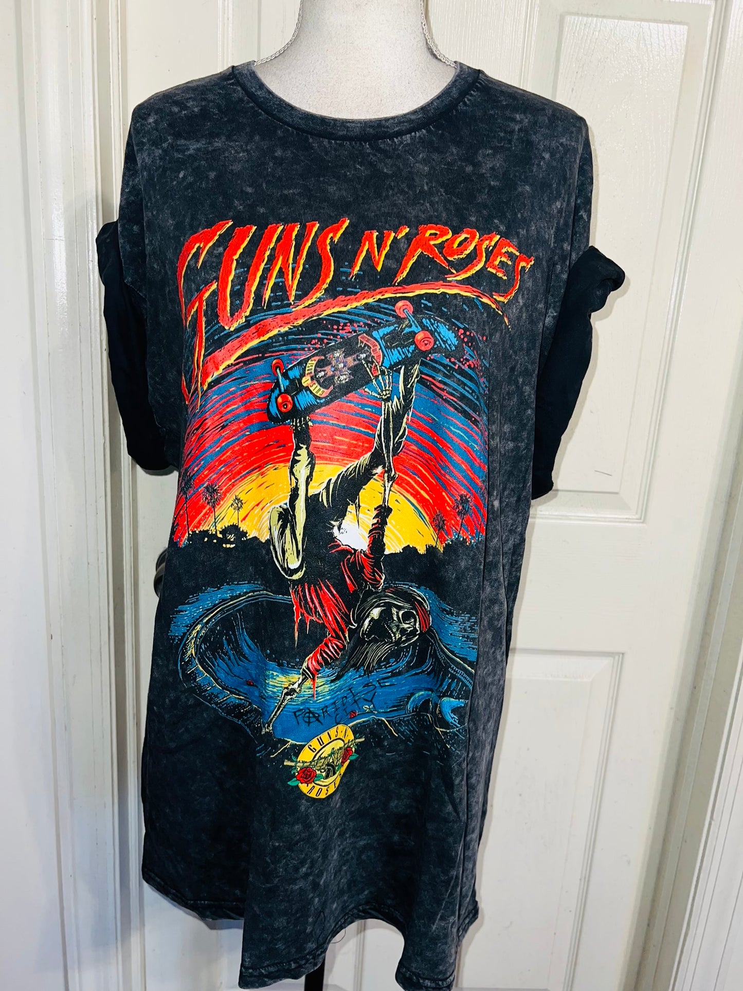 Guns N’ Roses Oversized Distressed Tee