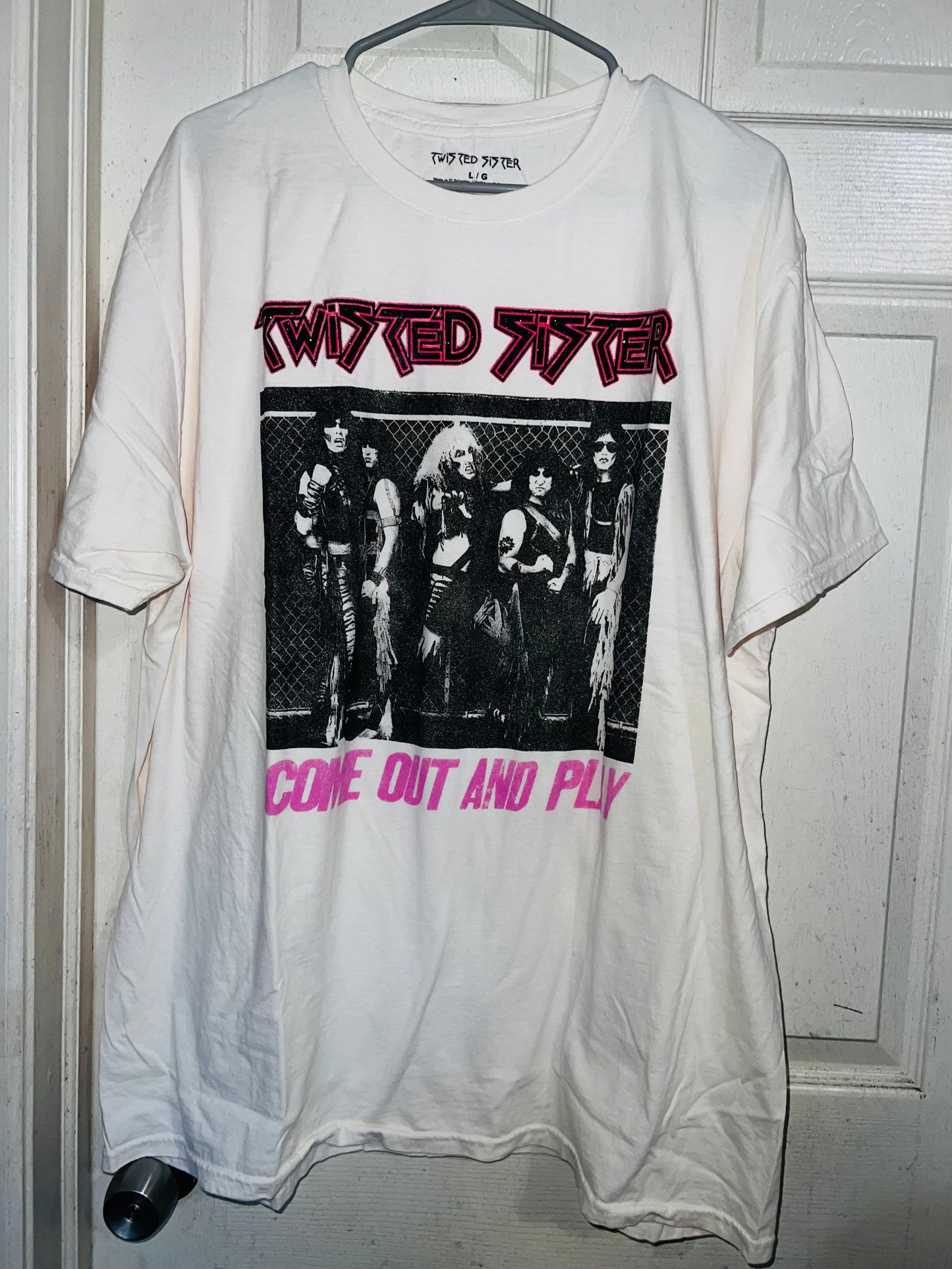 Twisted Sister Oversized Tee