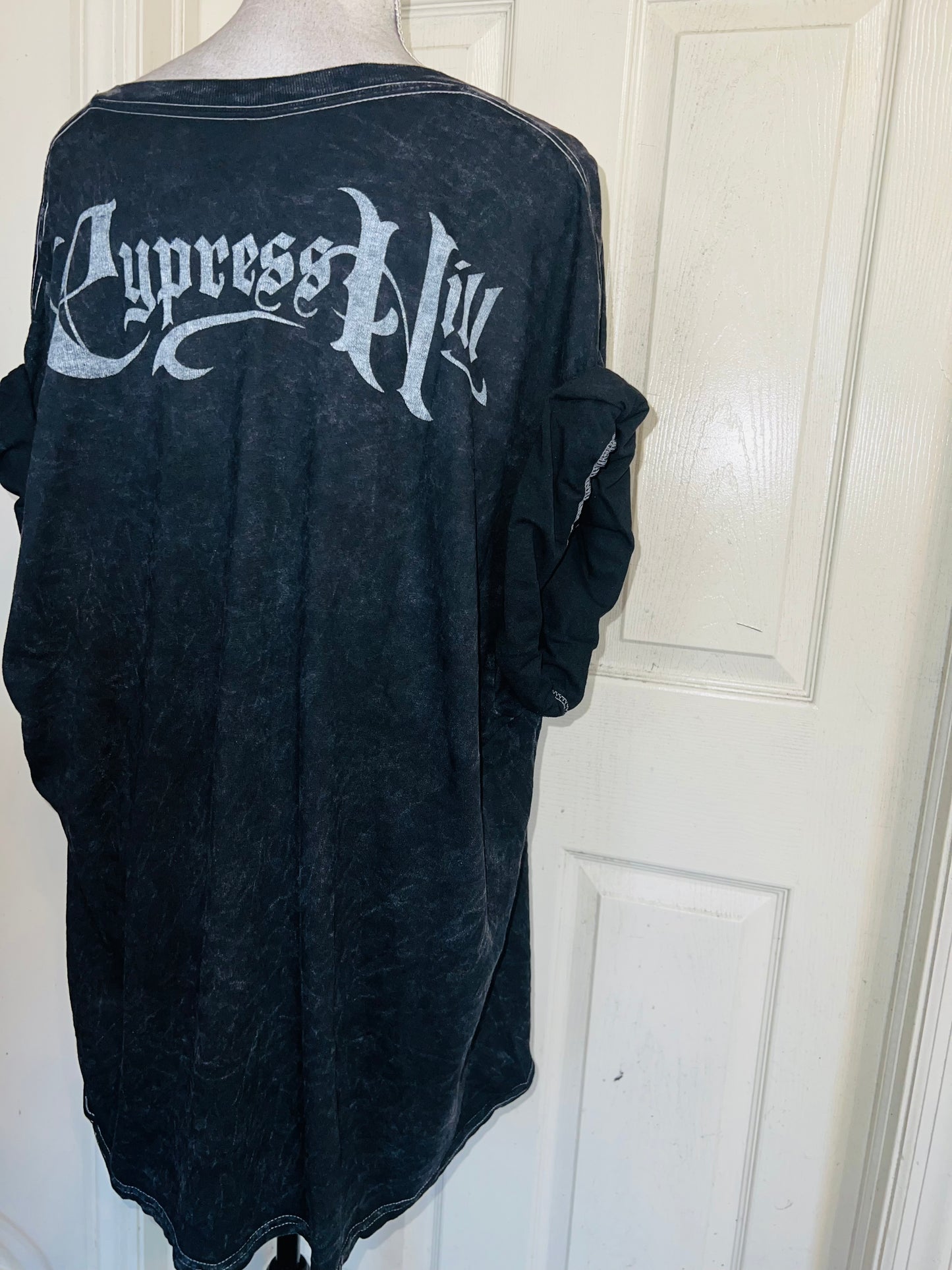 Cypress Hill Double Sided Oversized Distressed Tee