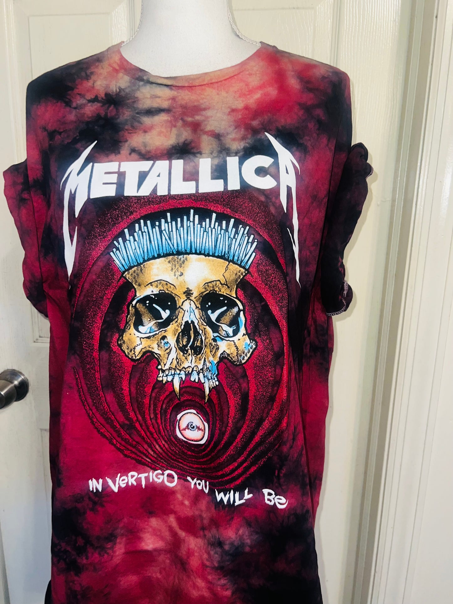 Metallica Oversized Distressed Tee